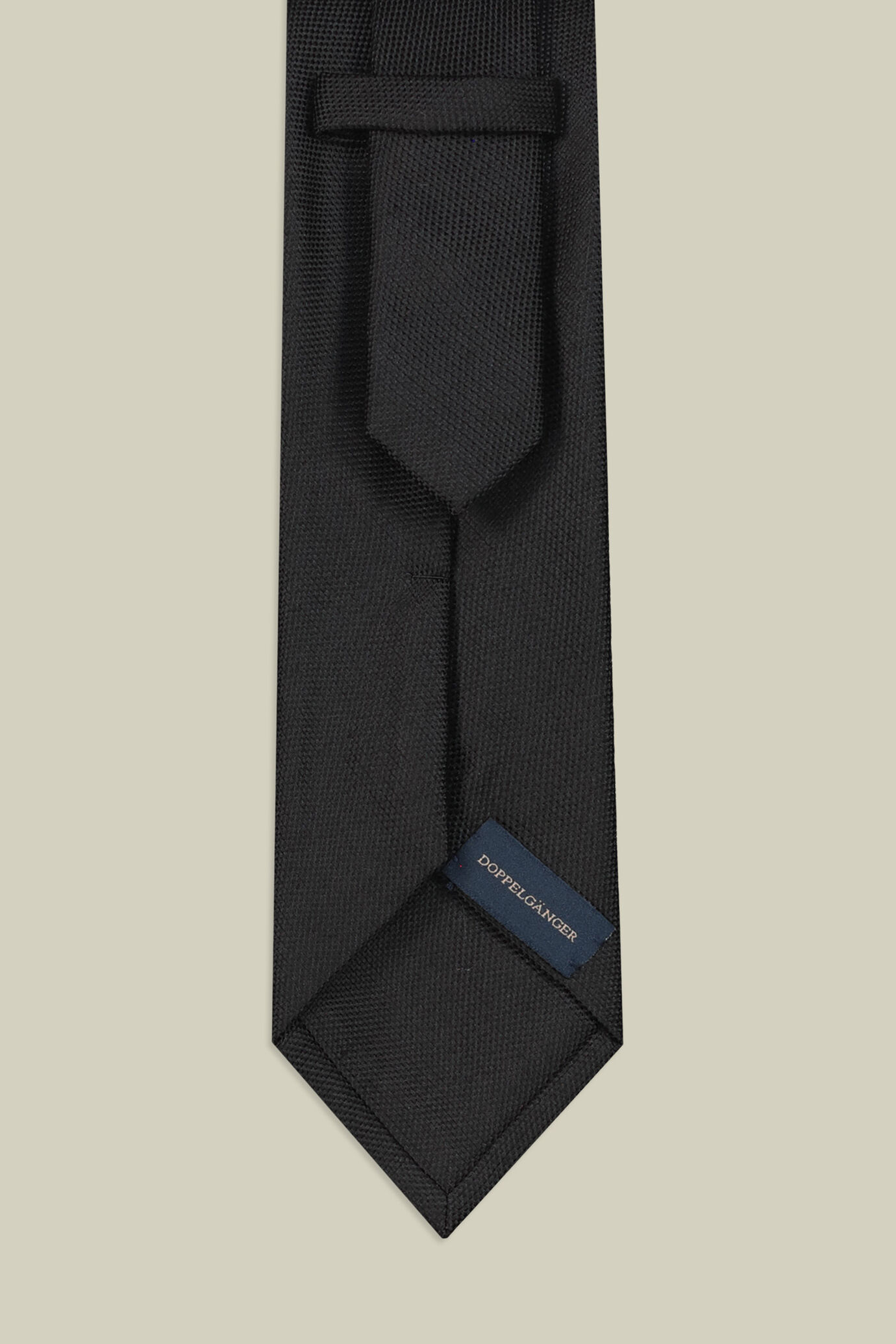 Cravatta uomo tinta unita image number 1