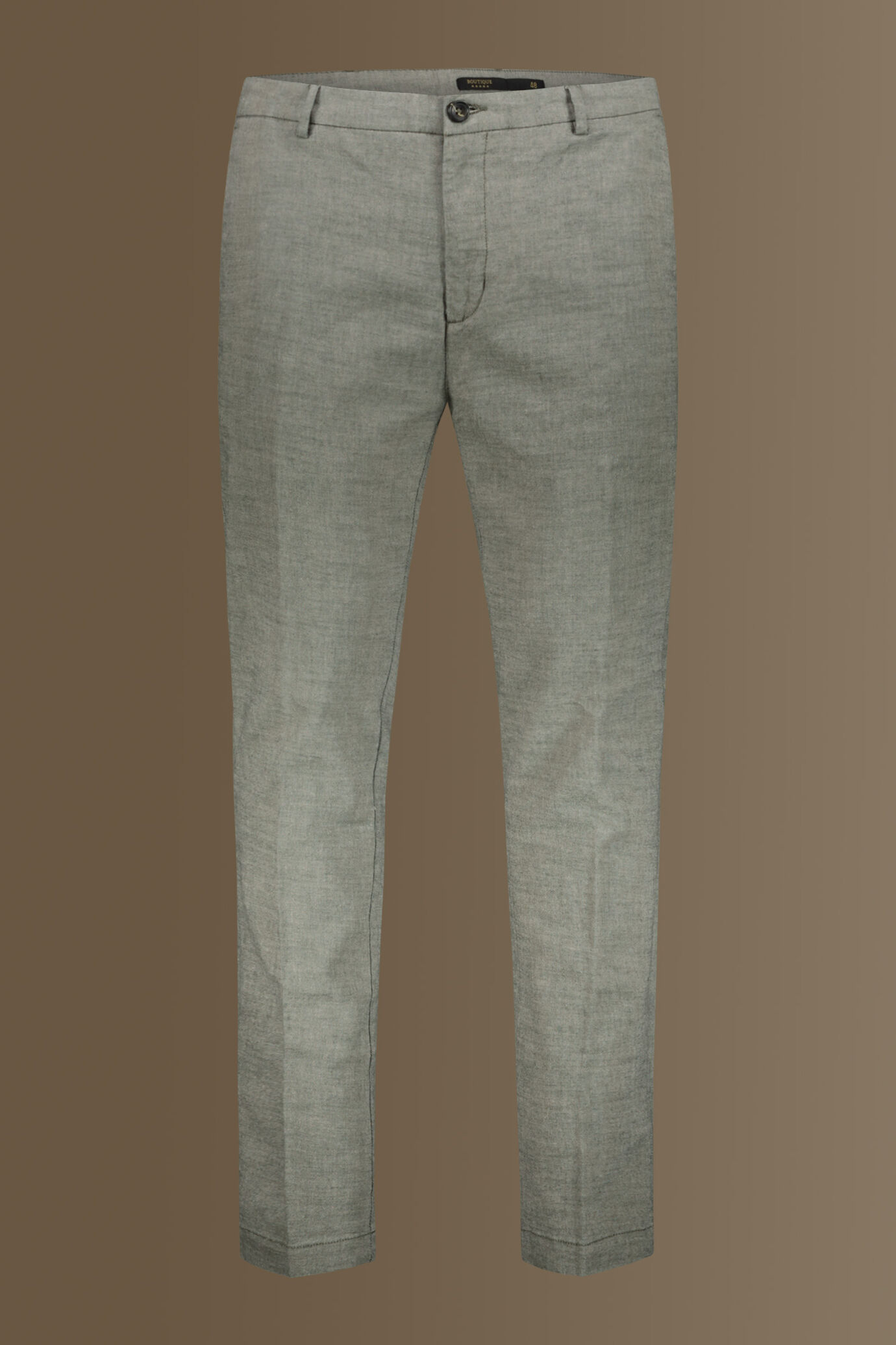 Pantalone uomo chino misto Lino image number 4