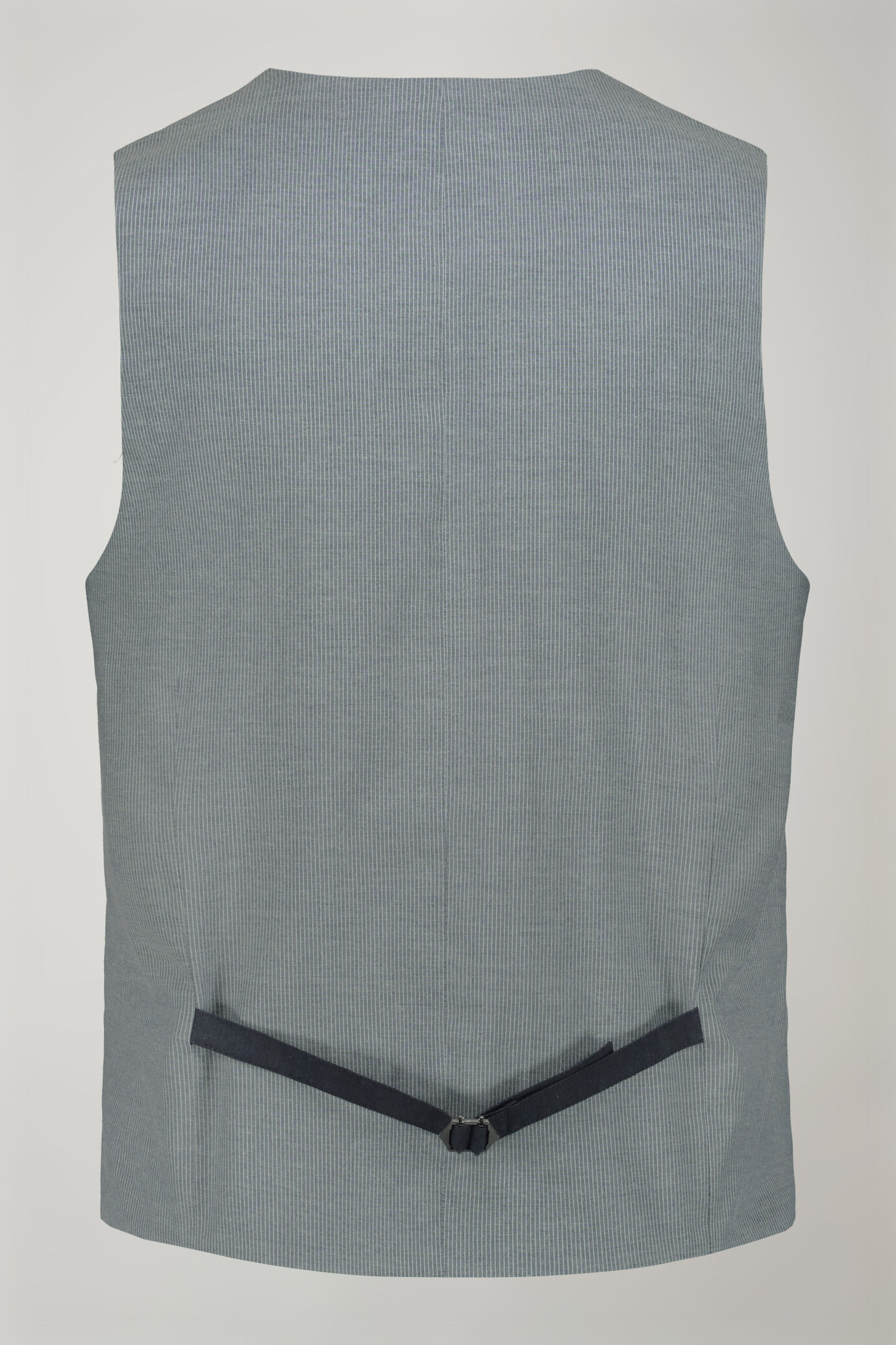 Men’s classic vest in flamed fabric regular fit image number 5