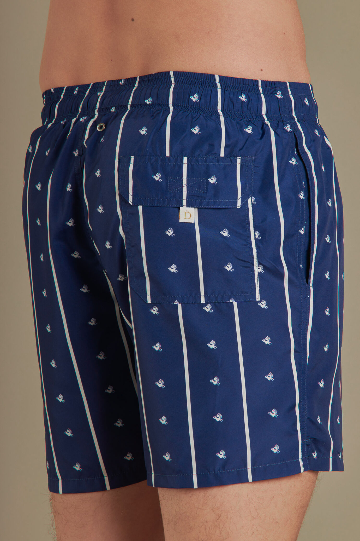 Swimsuit rooster print image number 1