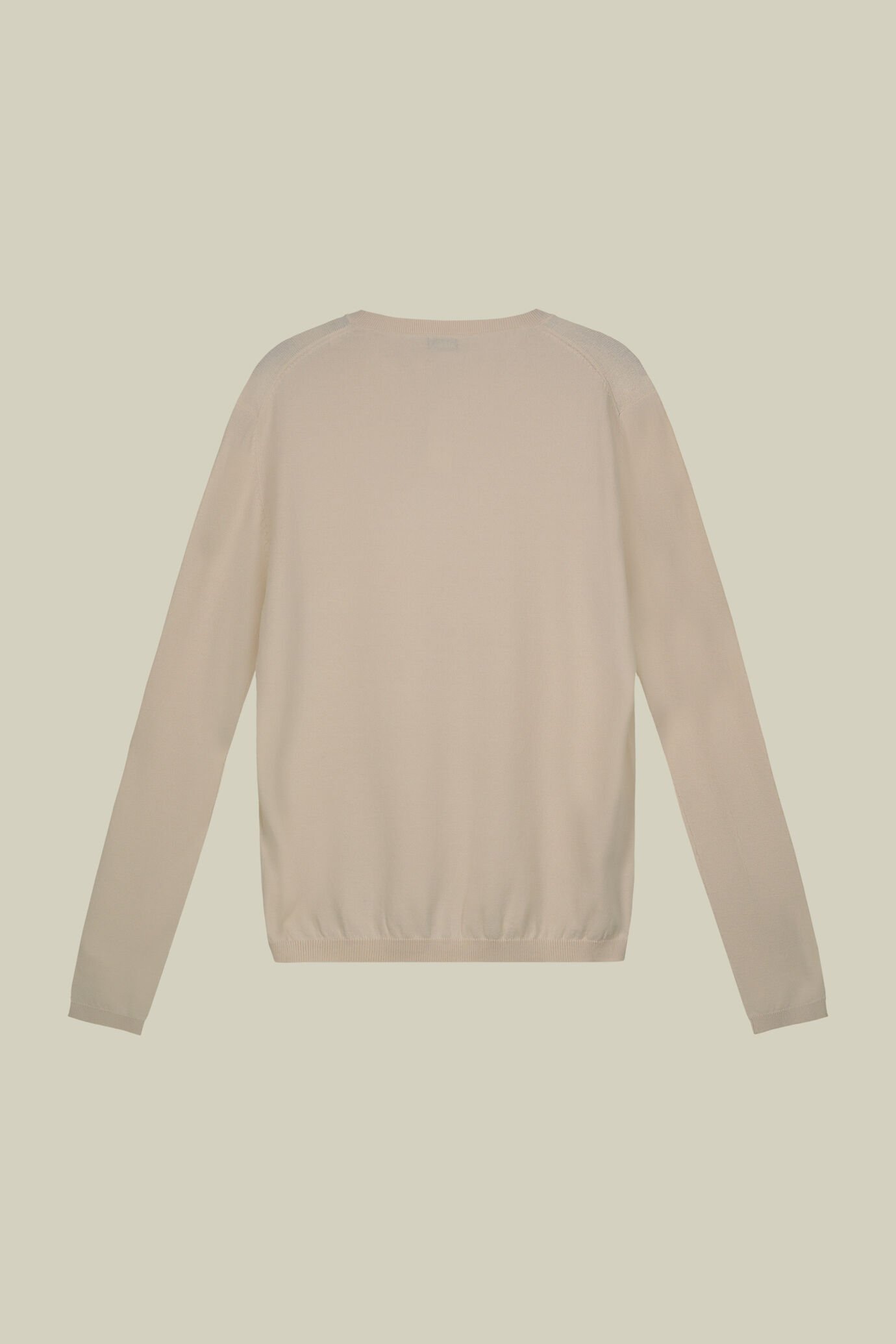 Langärmeliger Damen-Pullover mit Rundhalsausschnitt image number 5
