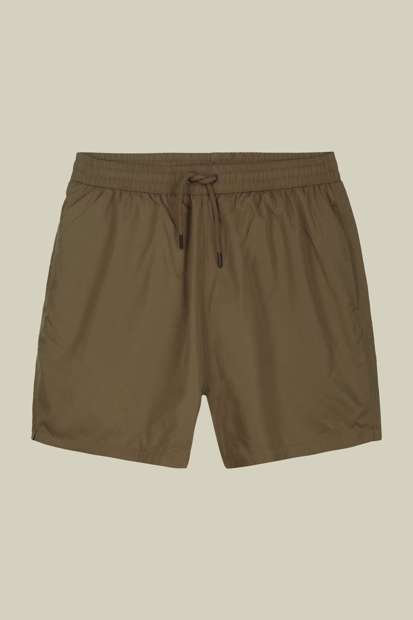 Einfarbige Herren-Badehose image number 4