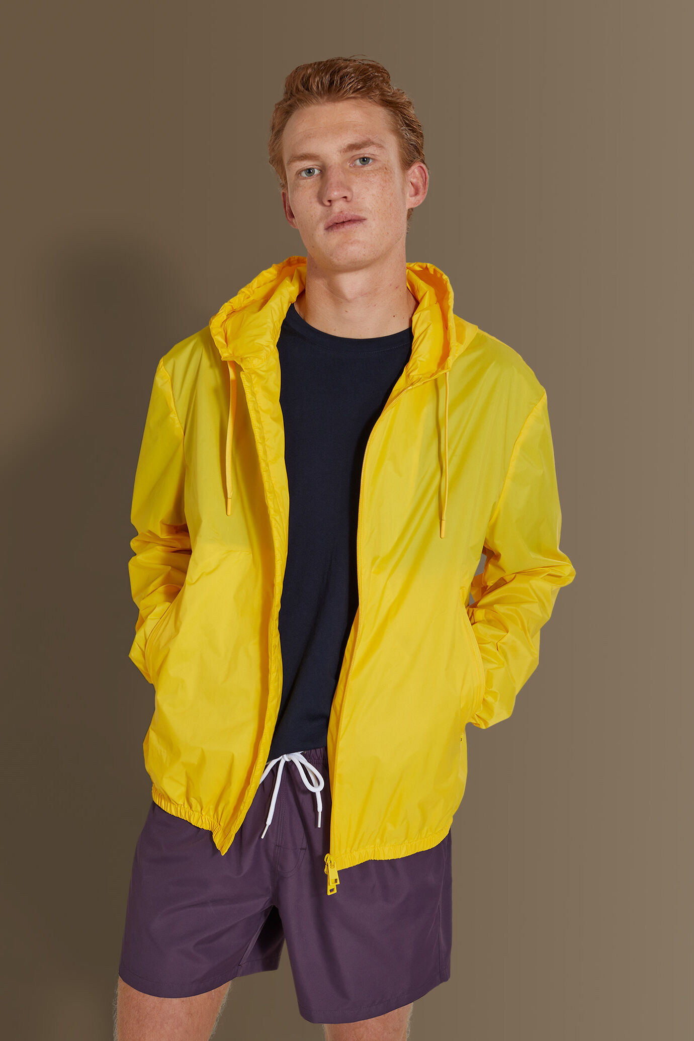 Giacca sailor in tessuto tecnico nylon cirè uomo image number 1