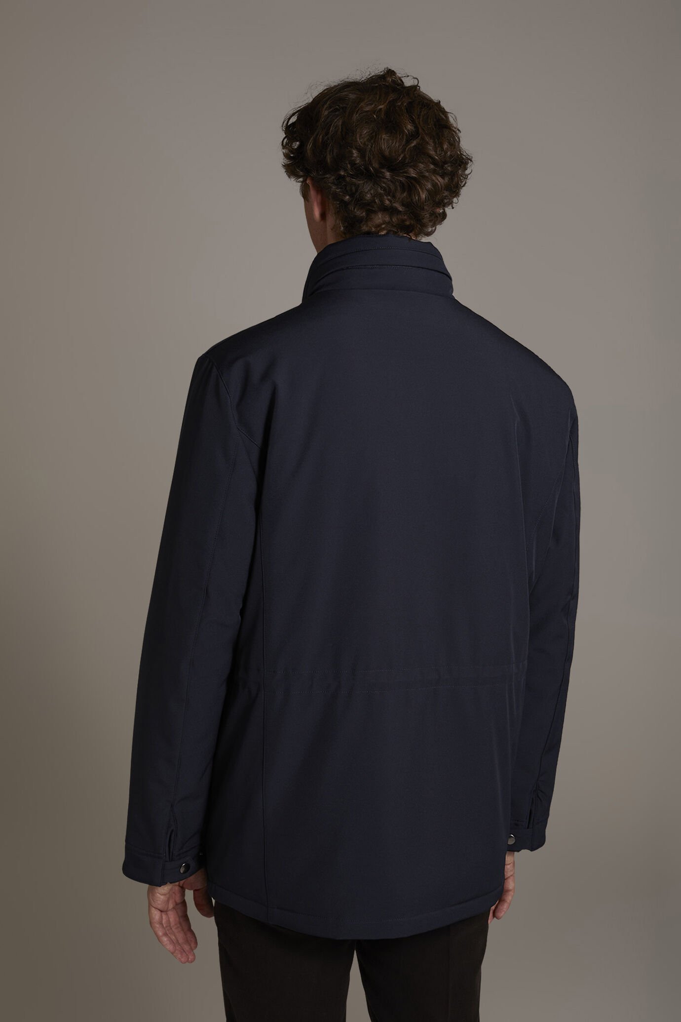 Field jacket in technical fabric image number 3