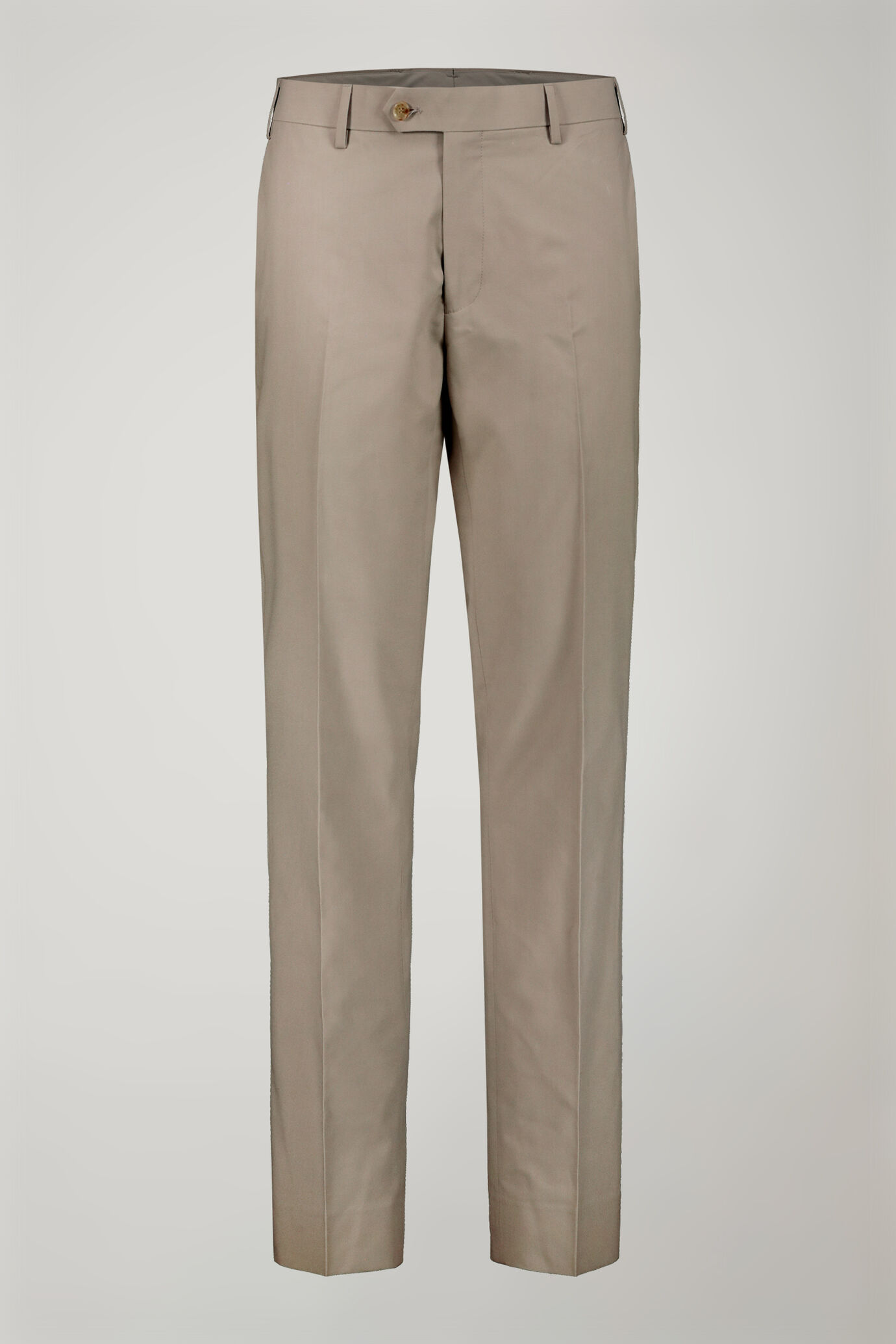 Costume homme à simple boutonnage couleur unie coupe régulière image number 7