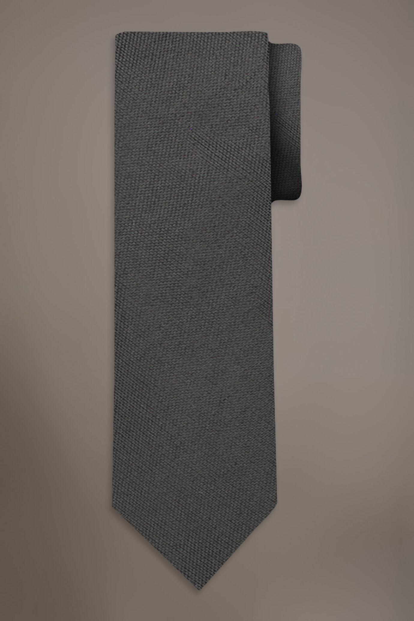 Solid color bamboo blend tie image number 0