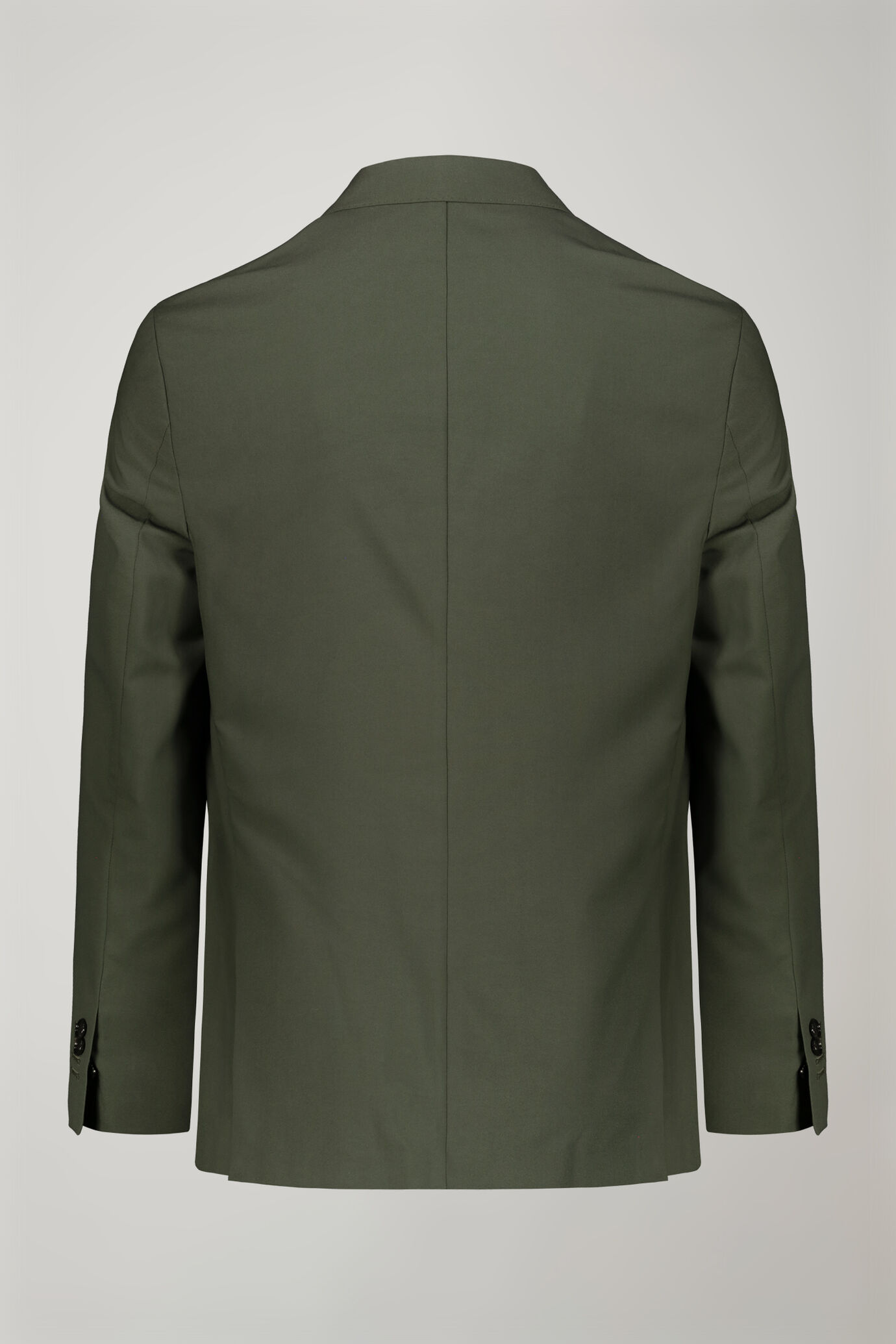 Men's single-breasted suit with peaked lapels regular fit fabric image number 5