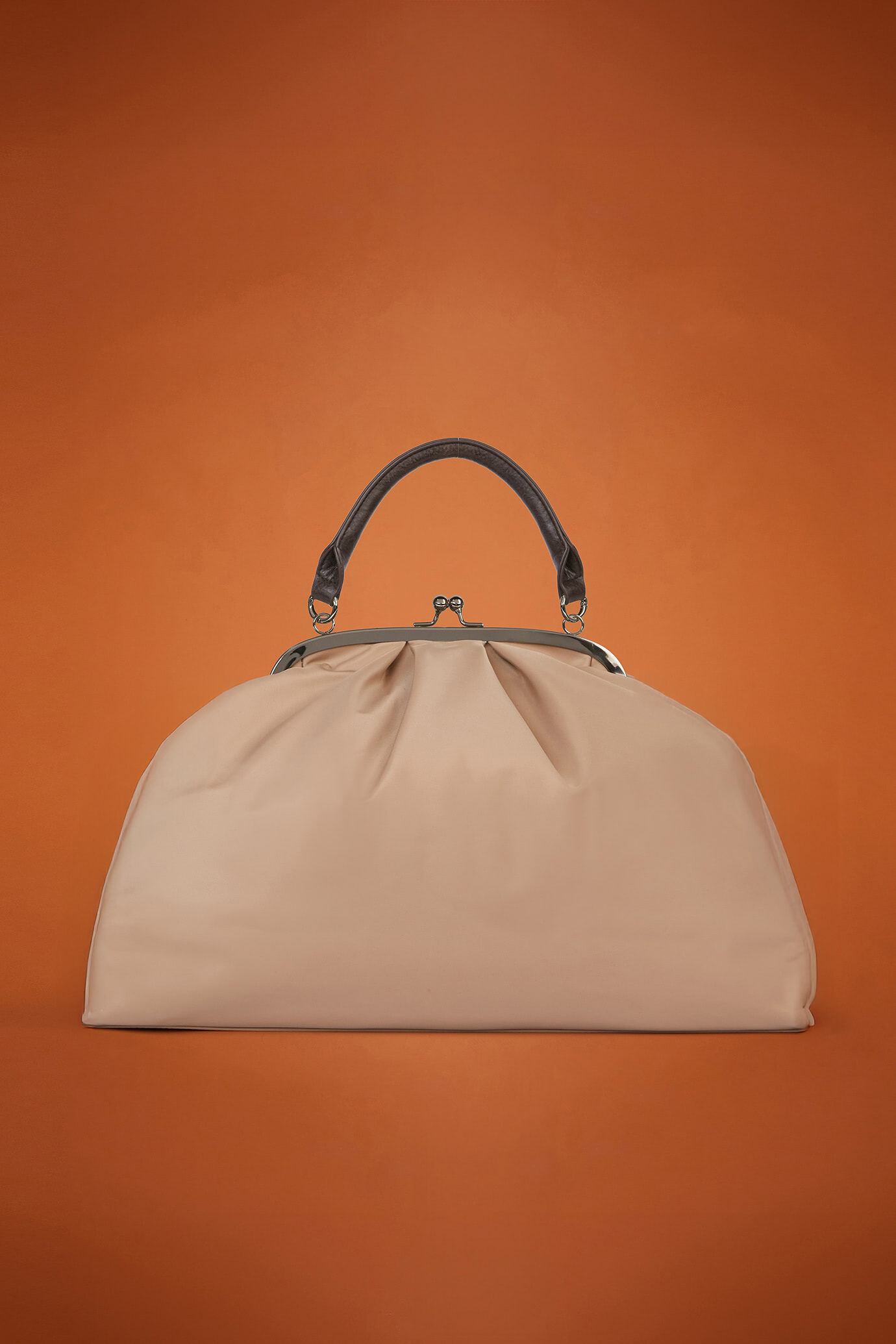 Borsa donna in tessuto tecnico con dettagli in ecopelle image number 1