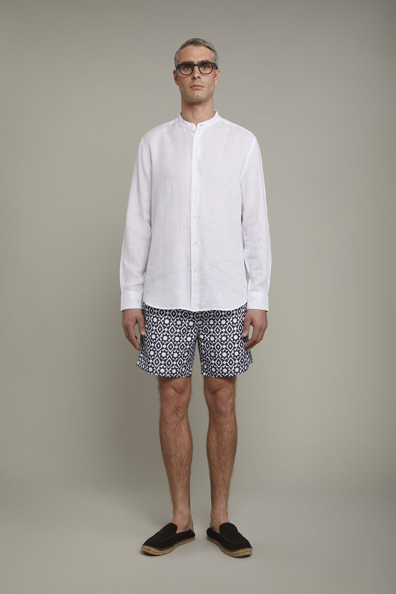 Badehose f&uuml;r Herren mit Makromuster image number 2