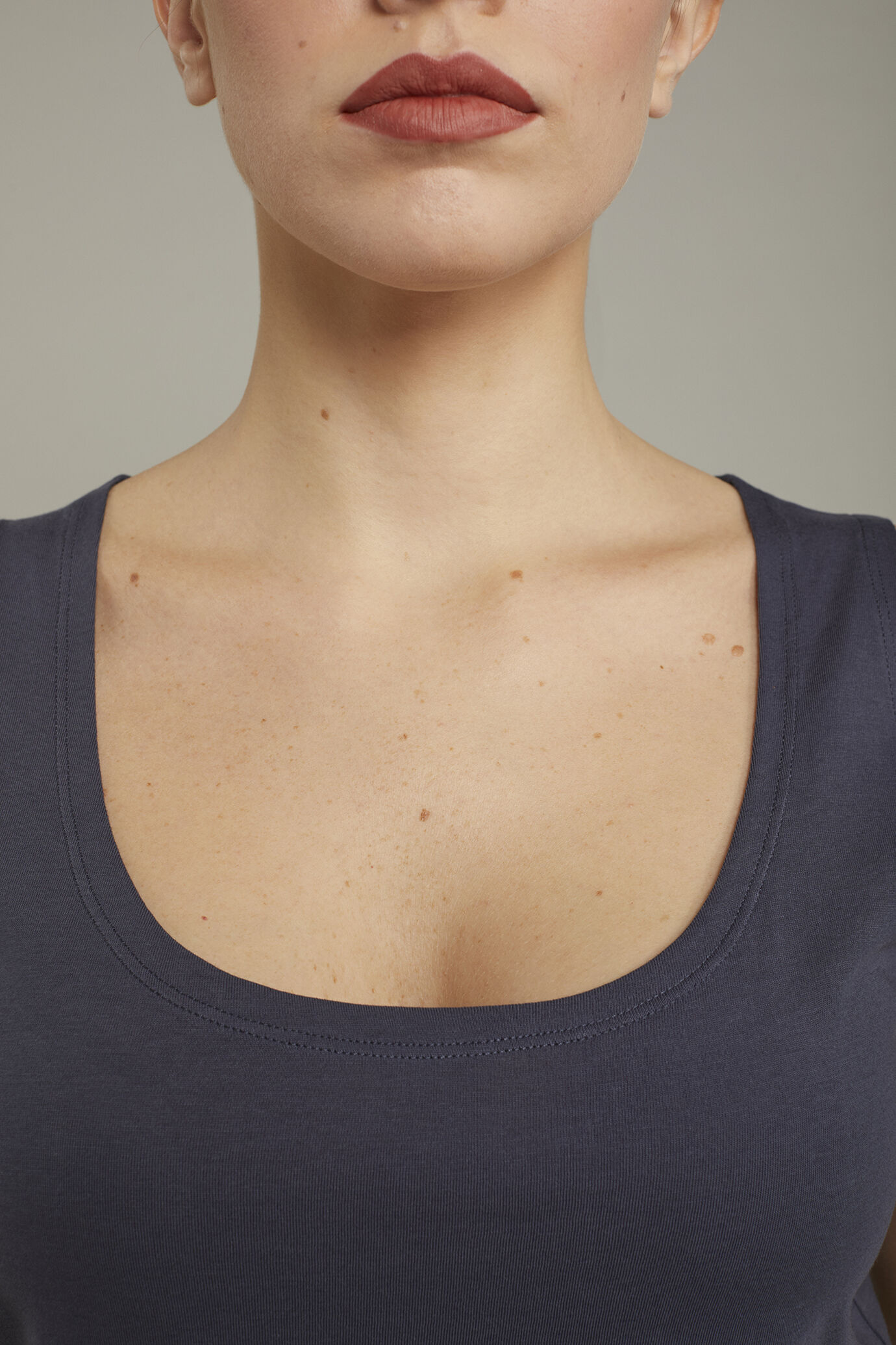 D&eacute;bardeur femme 100&nbsp;% jersey de coton coupe confort image number 3