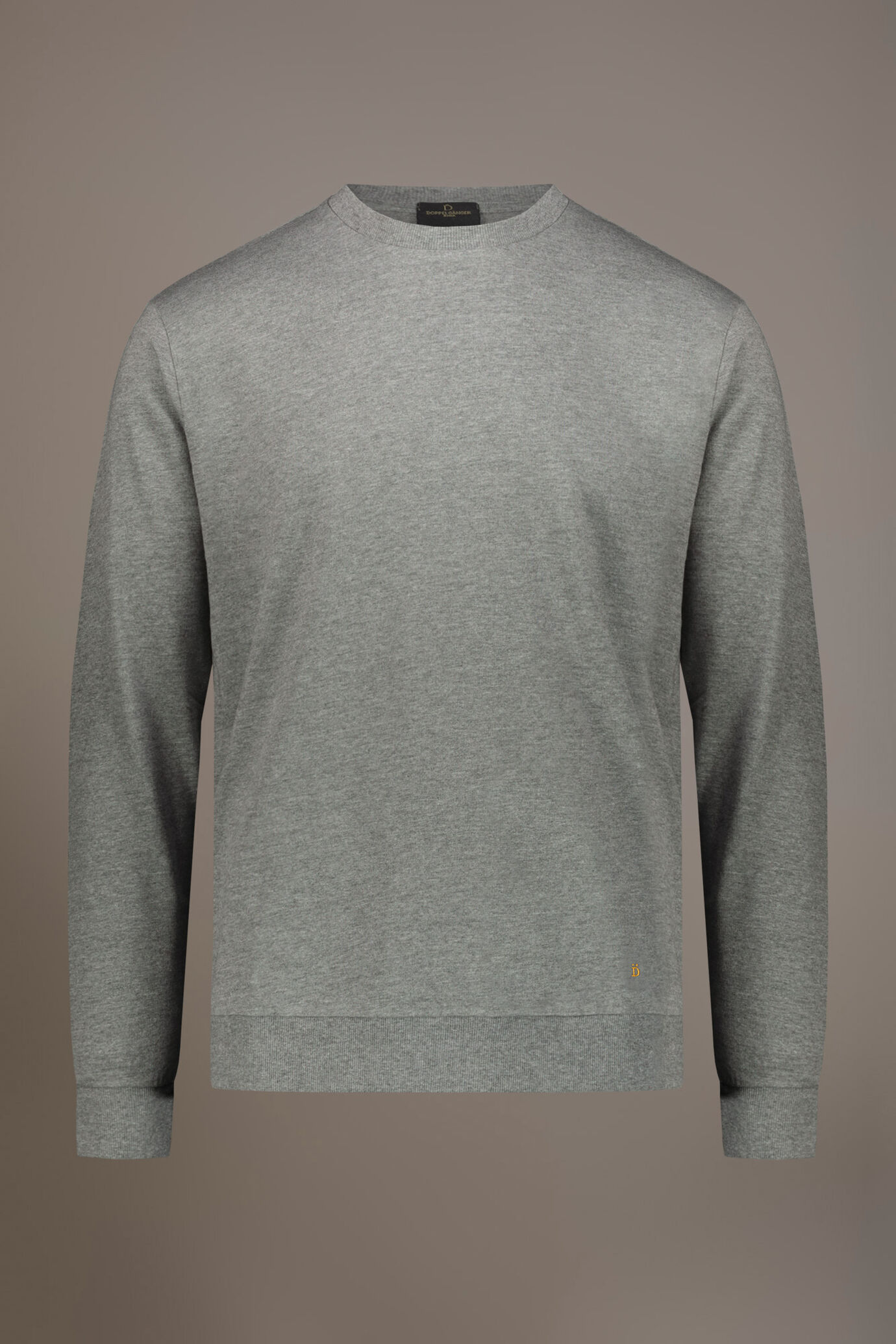 Round neck 100% cotton sweatshirt image number 4