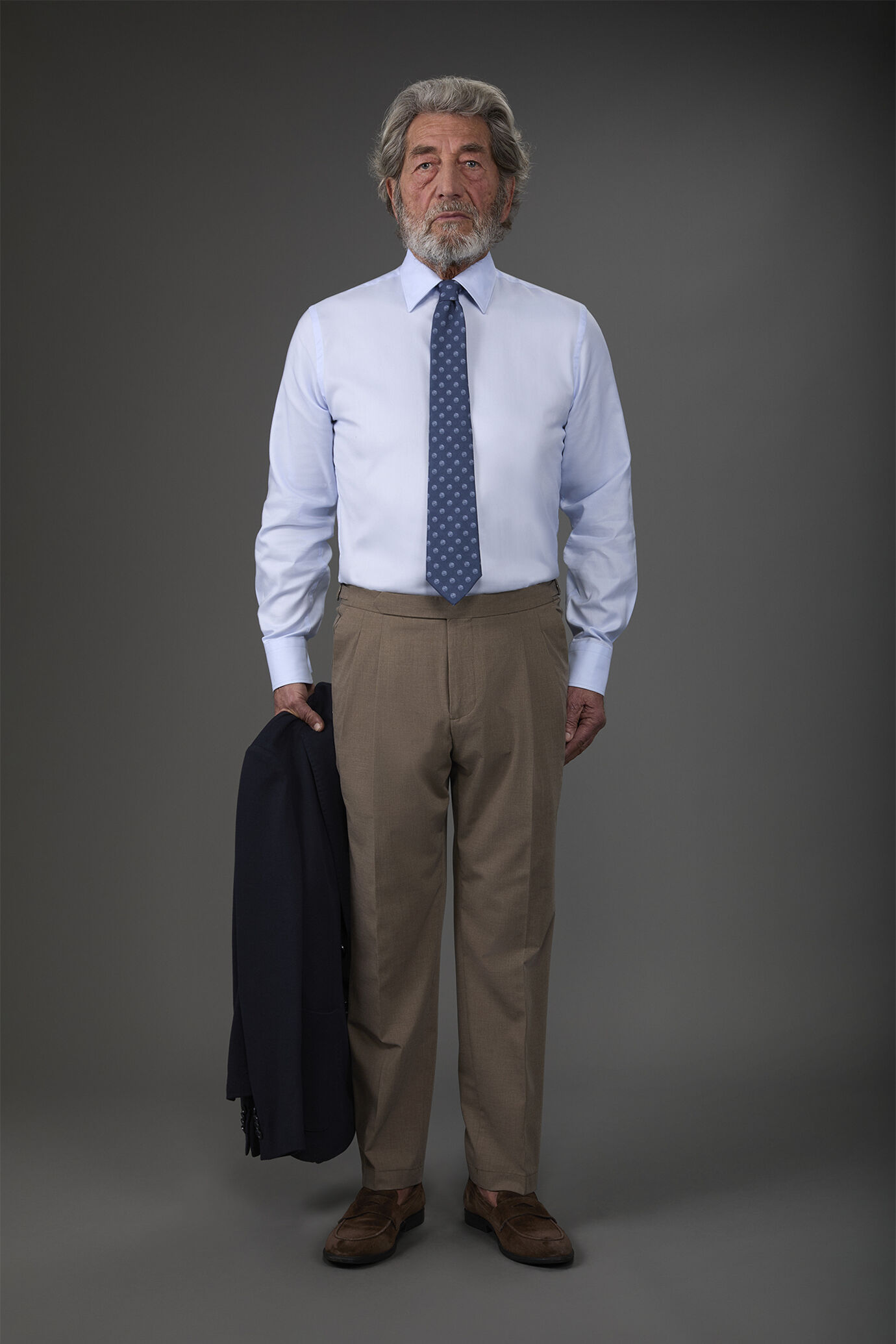 Camicia uomo collo classico tessuto oxford leggero image number 2