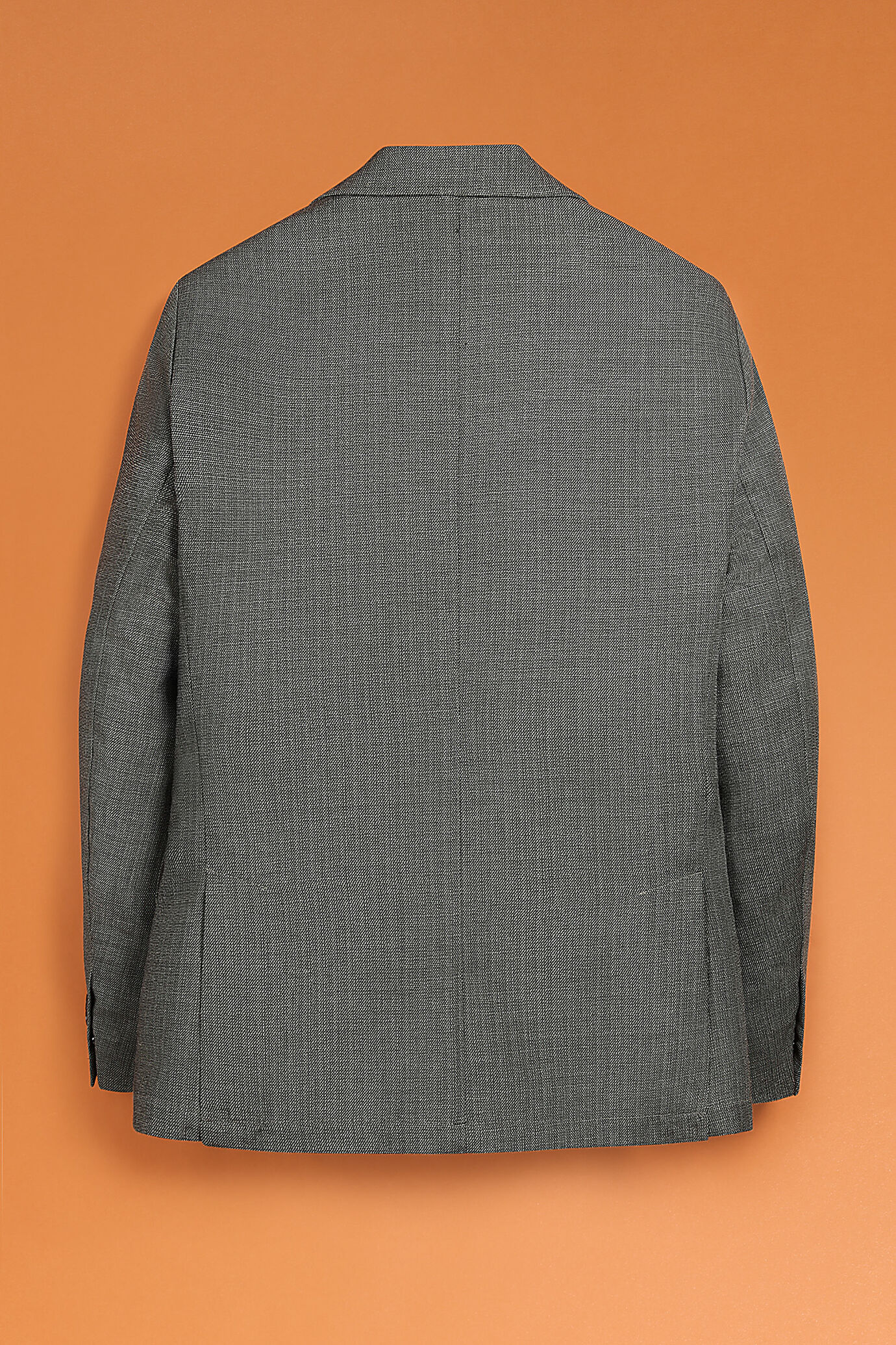 Canvas single breasted blazer image number 1