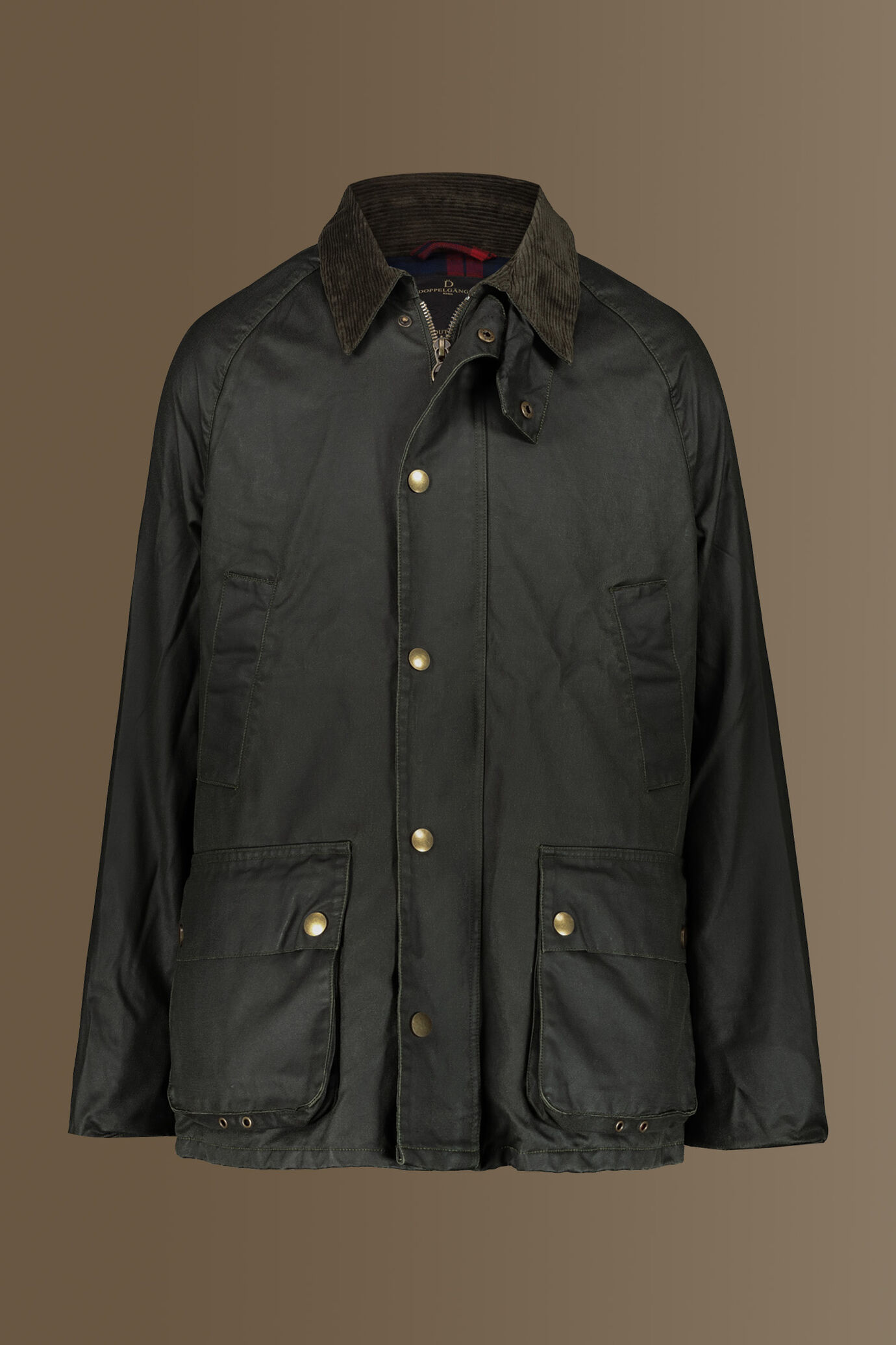 Wax touch jacket 100% cotton image number 5
