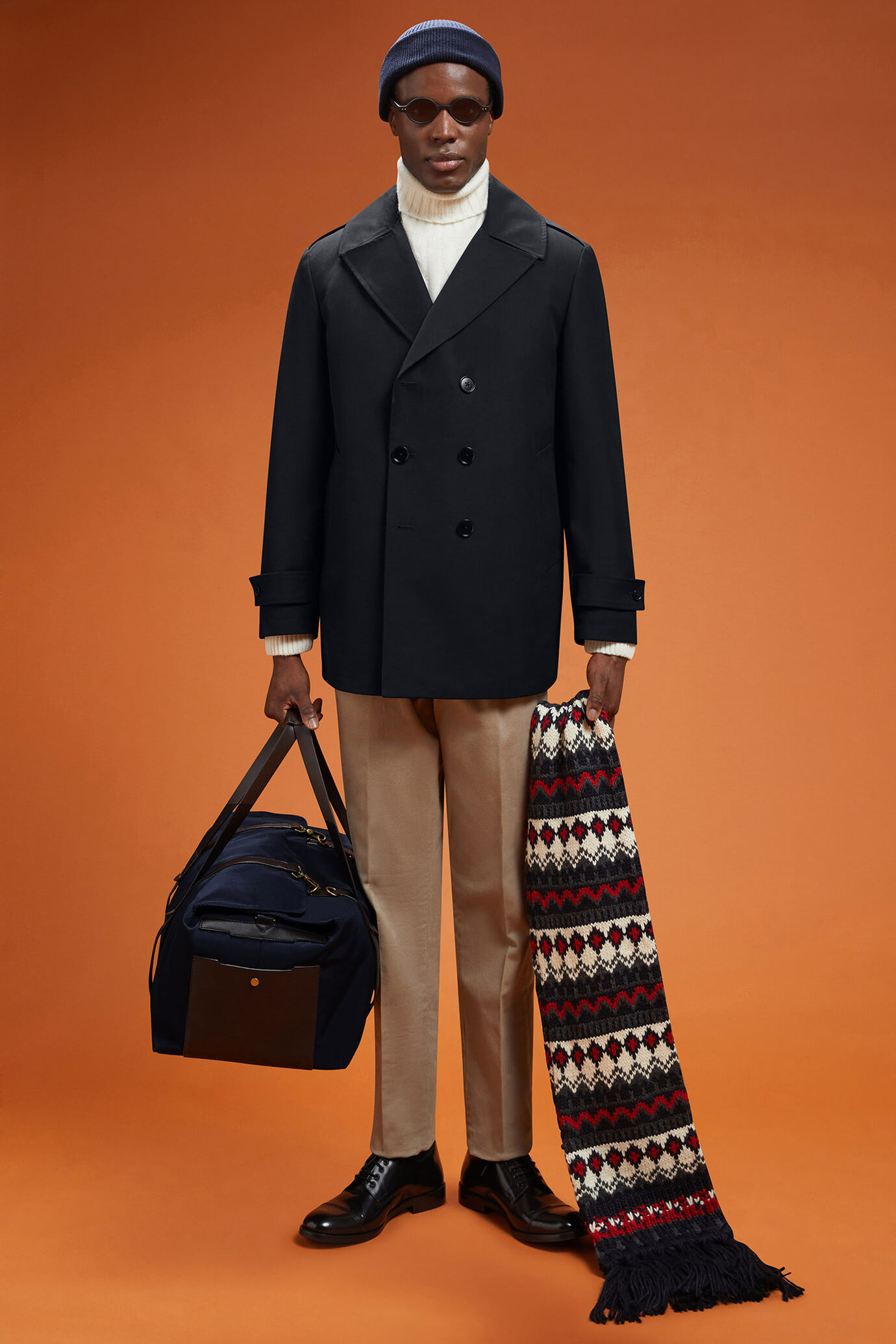 Cappotto uomo imbottito con gilet removibile waterproof regular fit