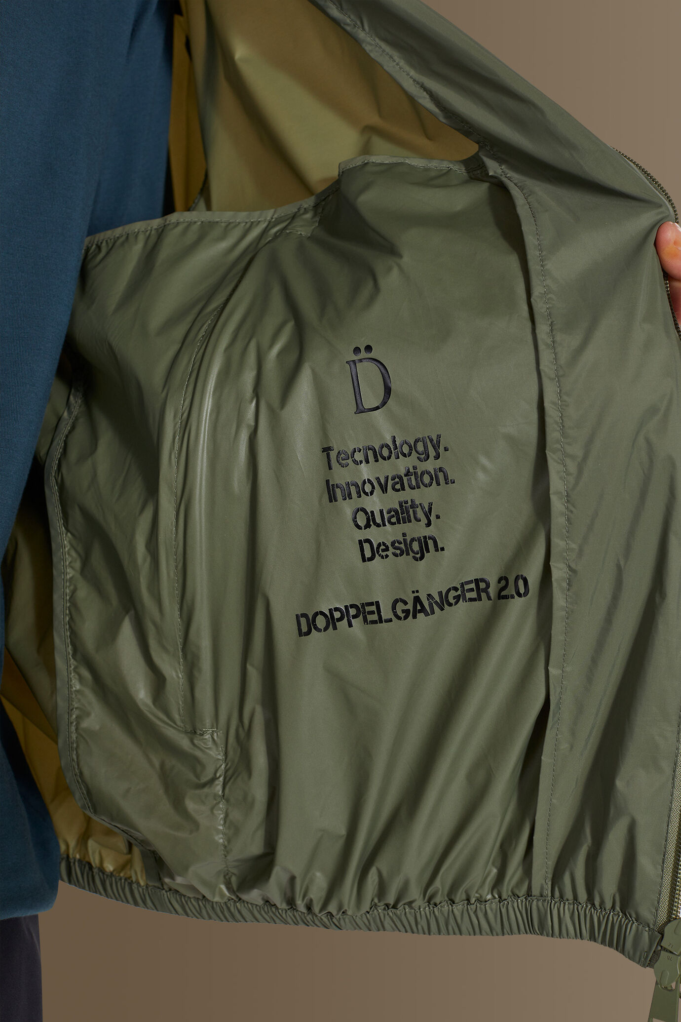 Tech sailor jkt fabric in nylon cirè image number 4