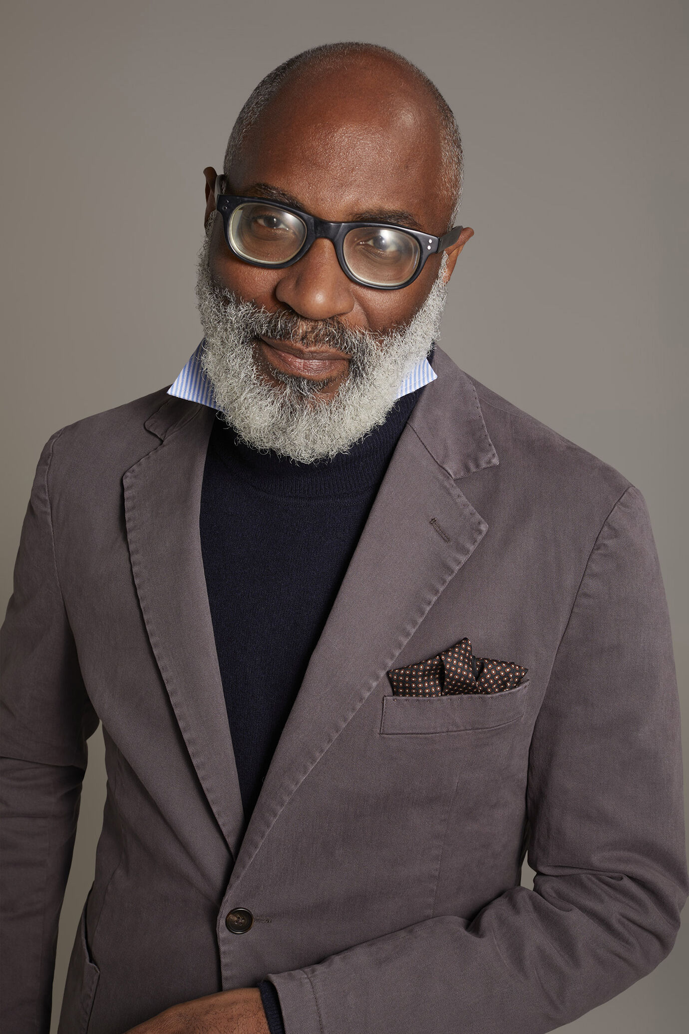 Giacca monopetto con tasche a toppa image number 3