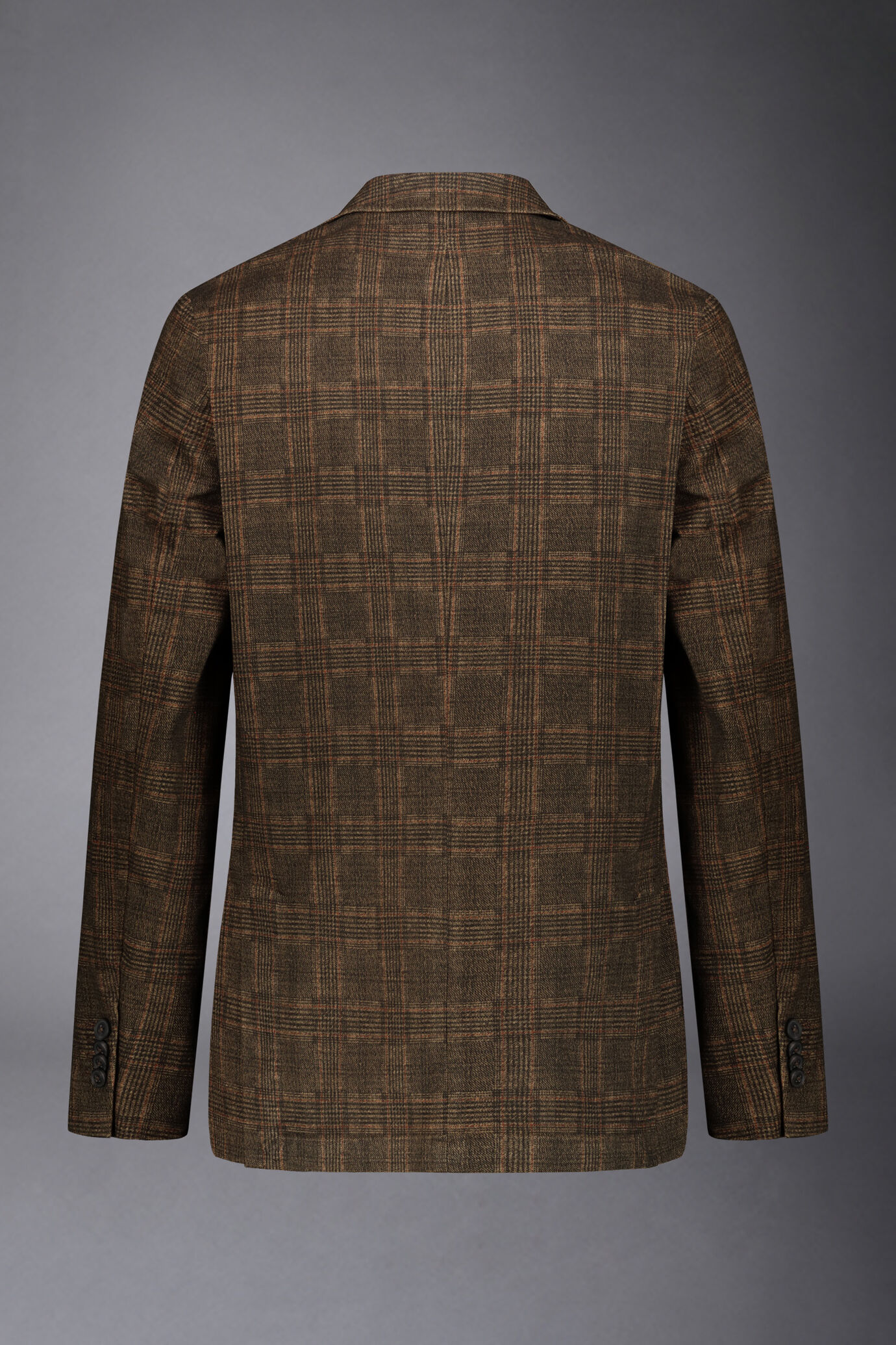 Veste unisexe à une rangée de boutons, coupe normale Tissu Prince de Galles image number 9