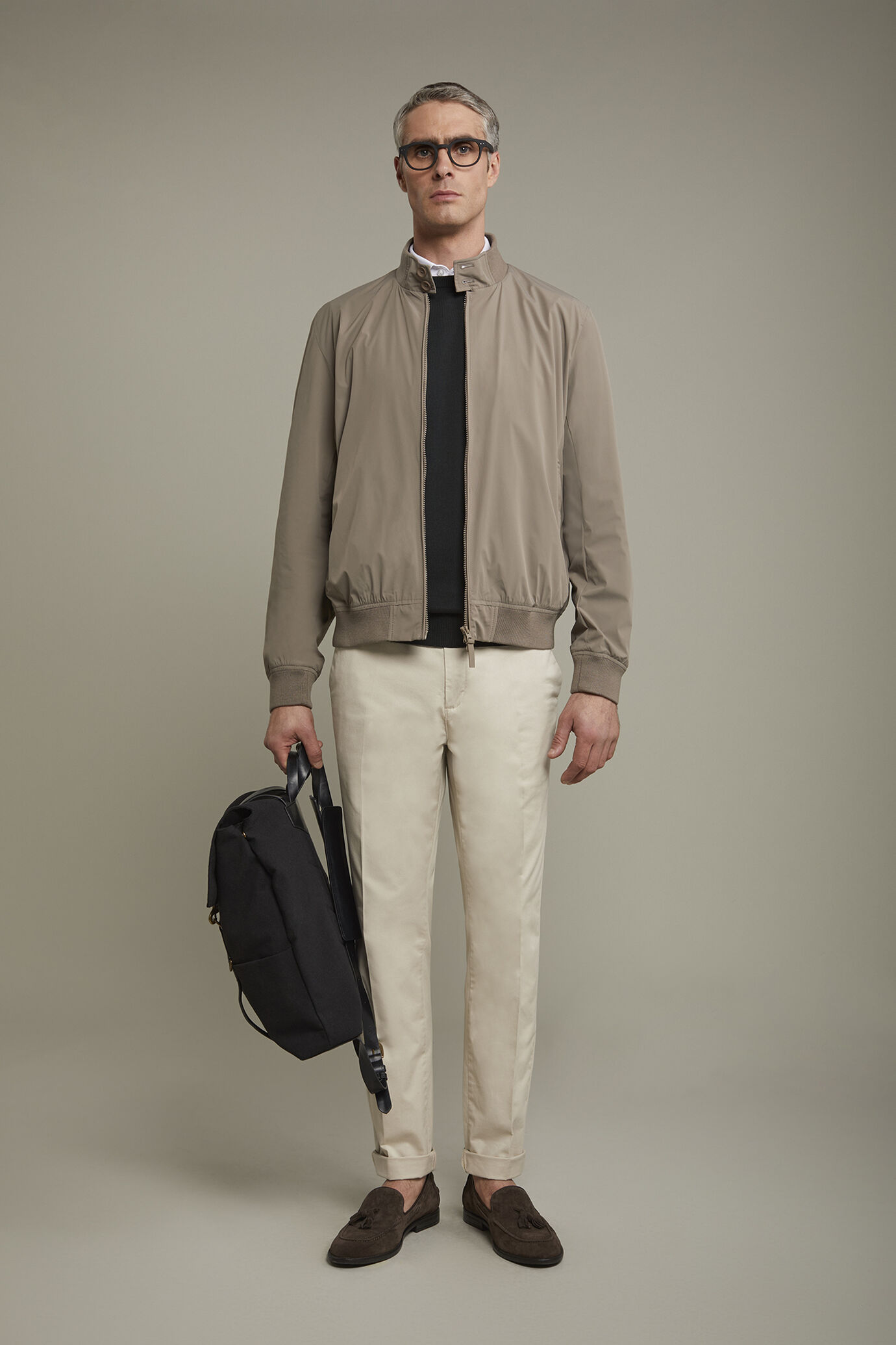 Giubbino uomo foderato comfort fit image number 0