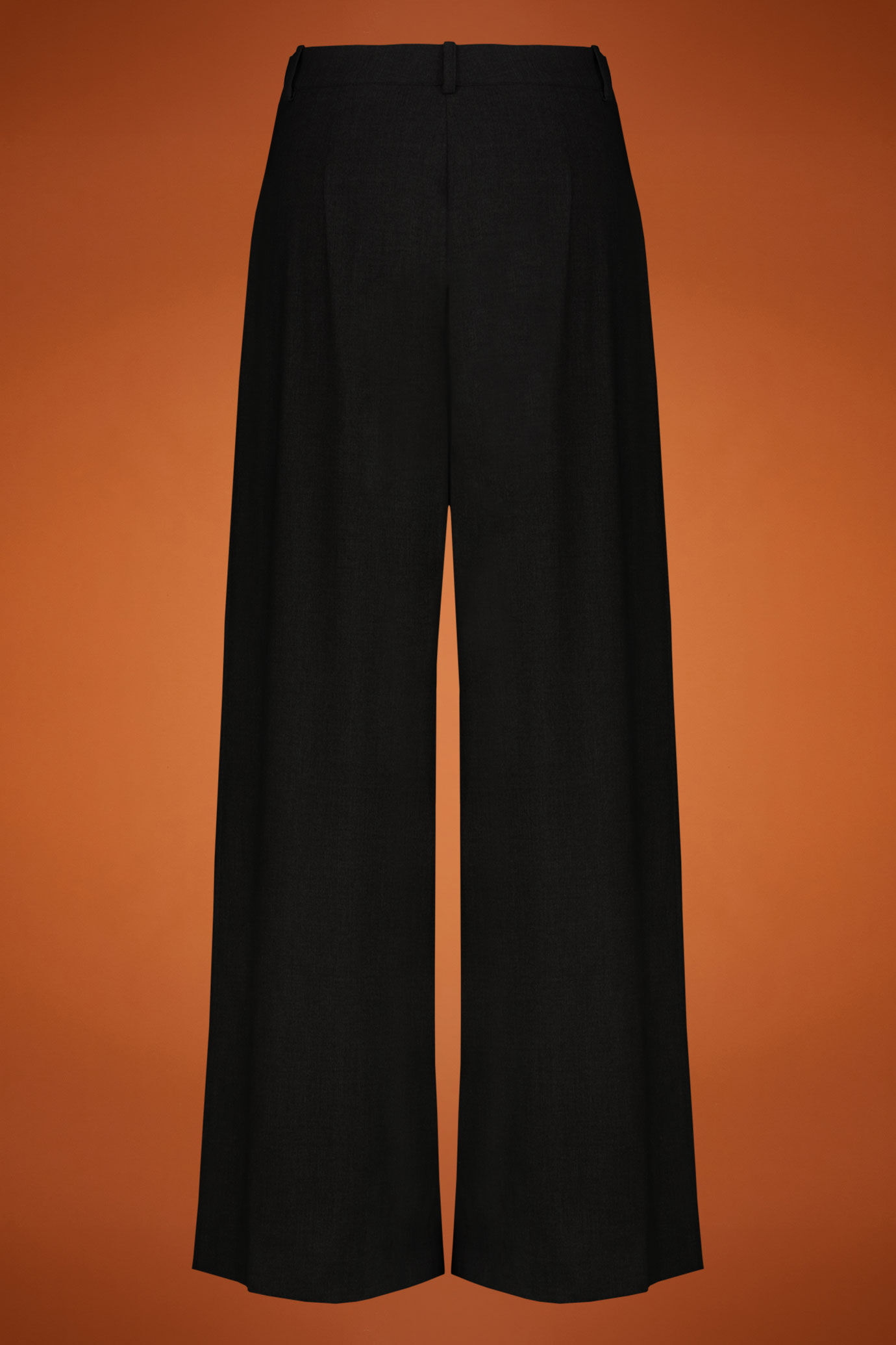 Women&rsquo;s wool blend trousers with front pockets image number 1