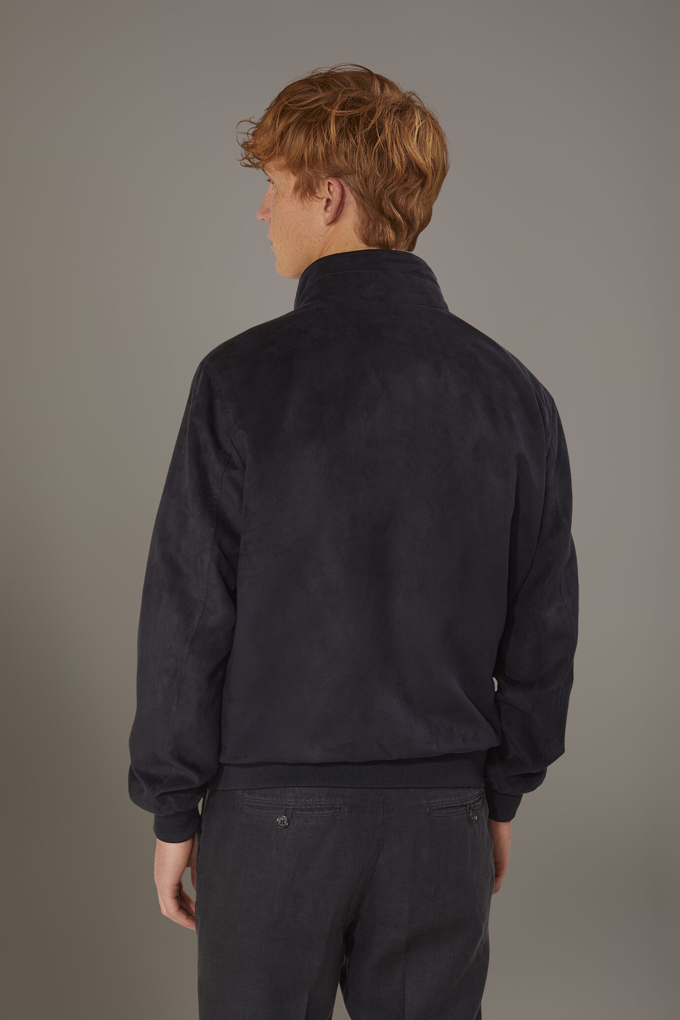 Giubbino foderato simil scamosciato image number 3