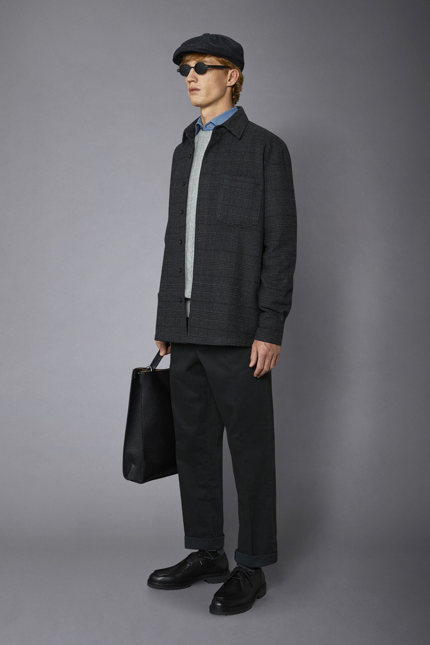 Pantalone chino uomo costruzione twill comfort fit image number 1