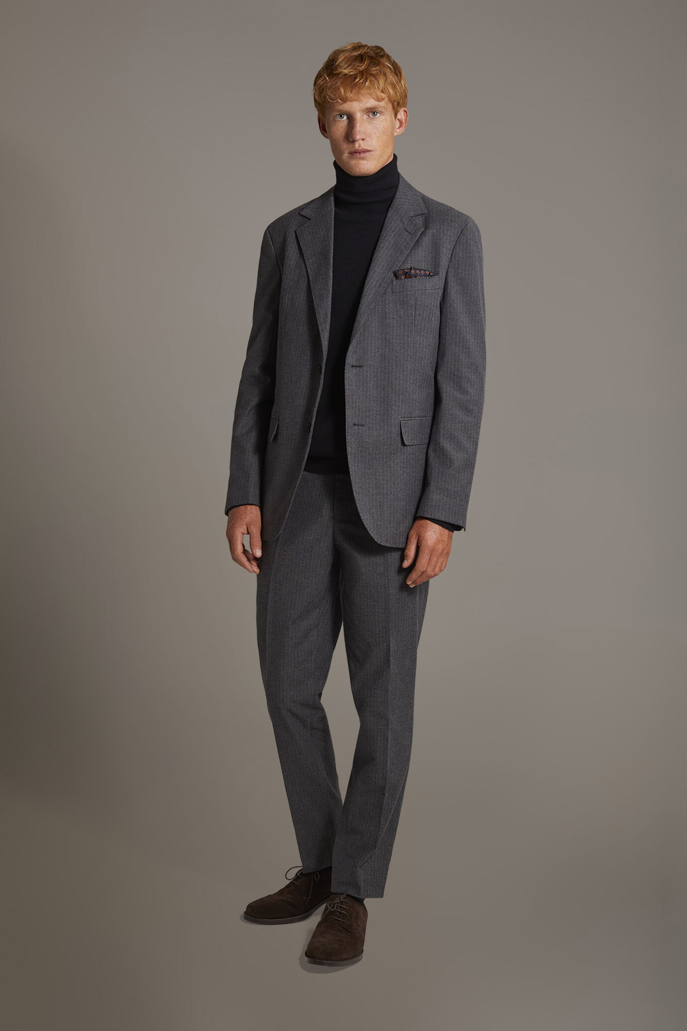 Single-breasted jacket with flap pocket image number 1