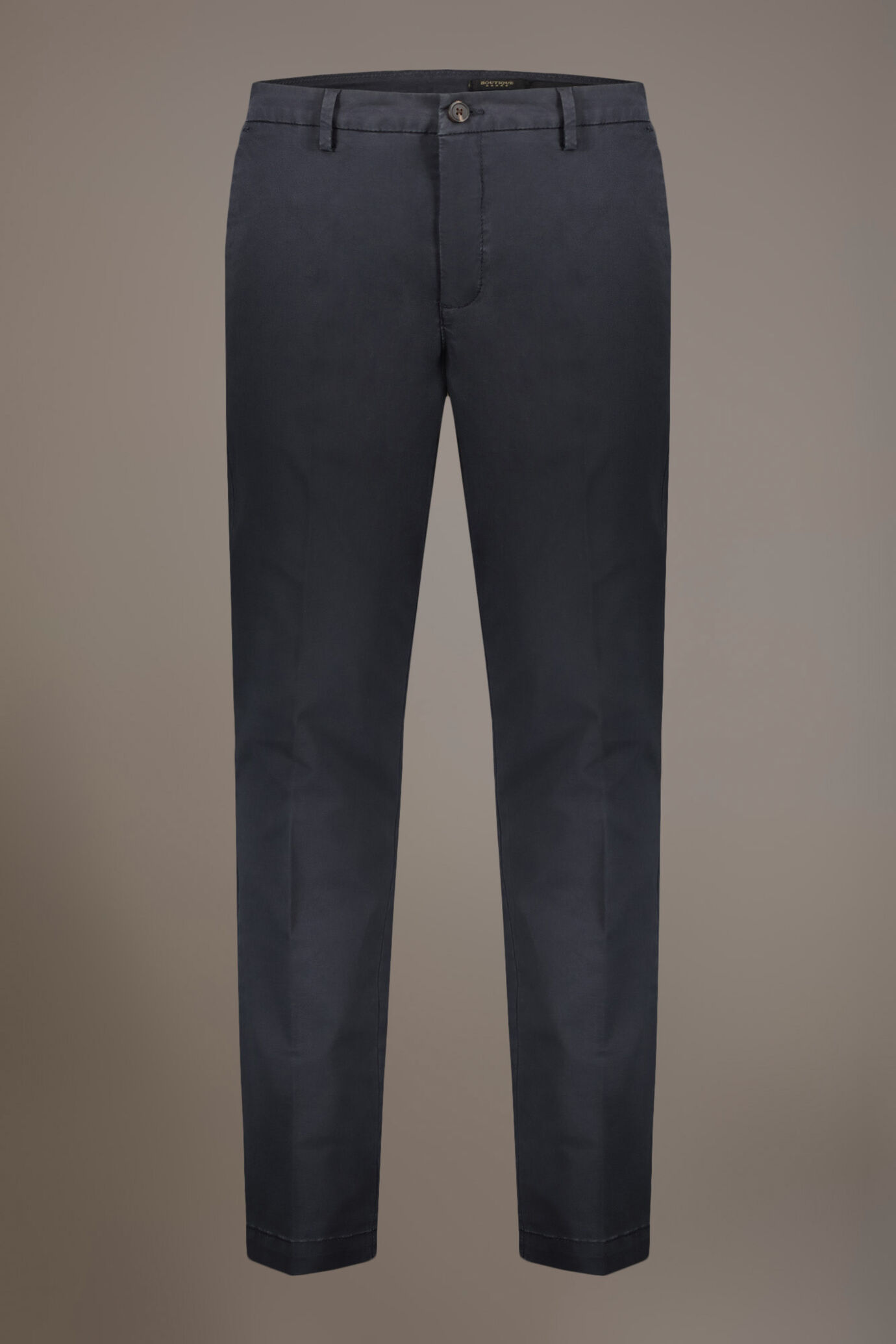 Pantalone chino regular fit costruzione twill image number 3