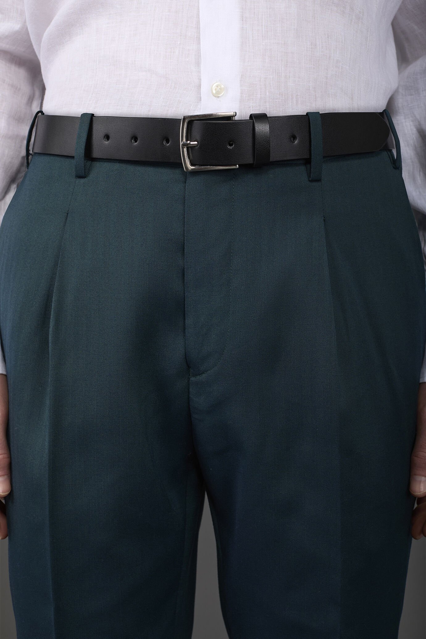 Cintura uomo classica in vera pelle