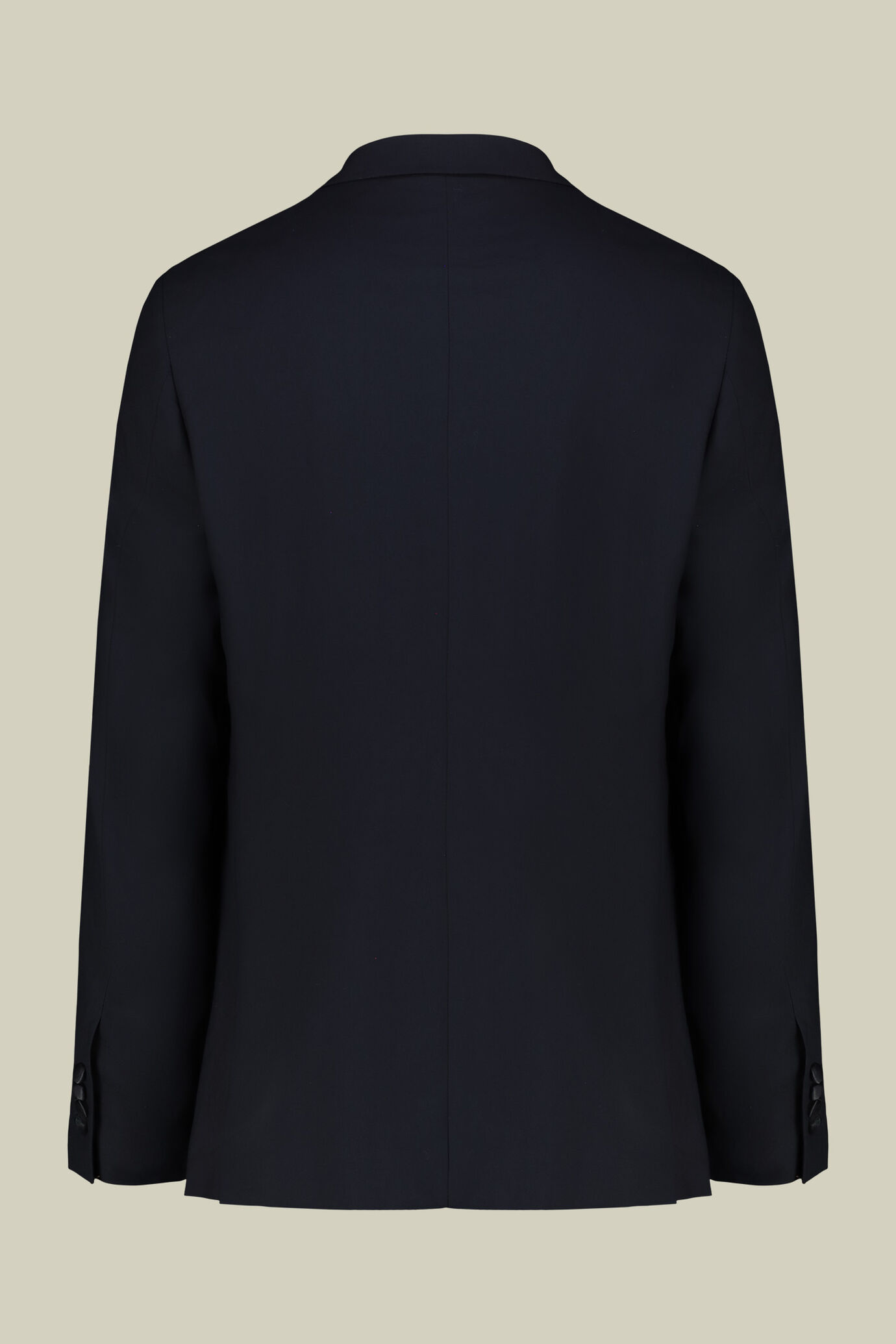 Smoking uomo monopetto in tessuto twill serge con vestibilità regolare image number 7