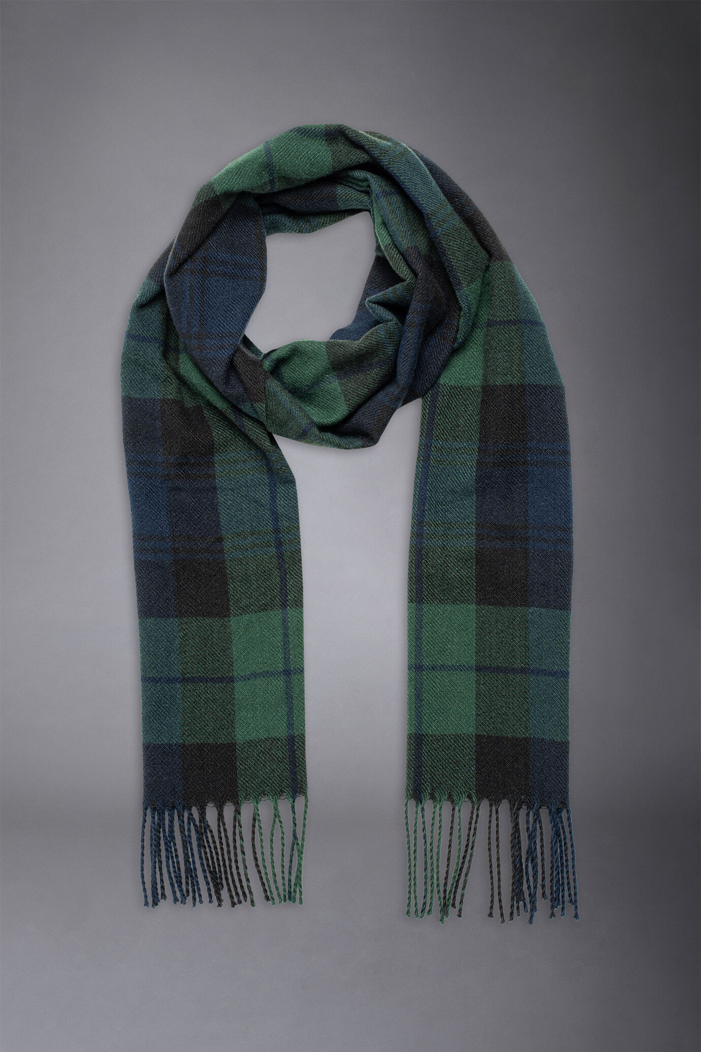 Men's tartan scarf image number 0