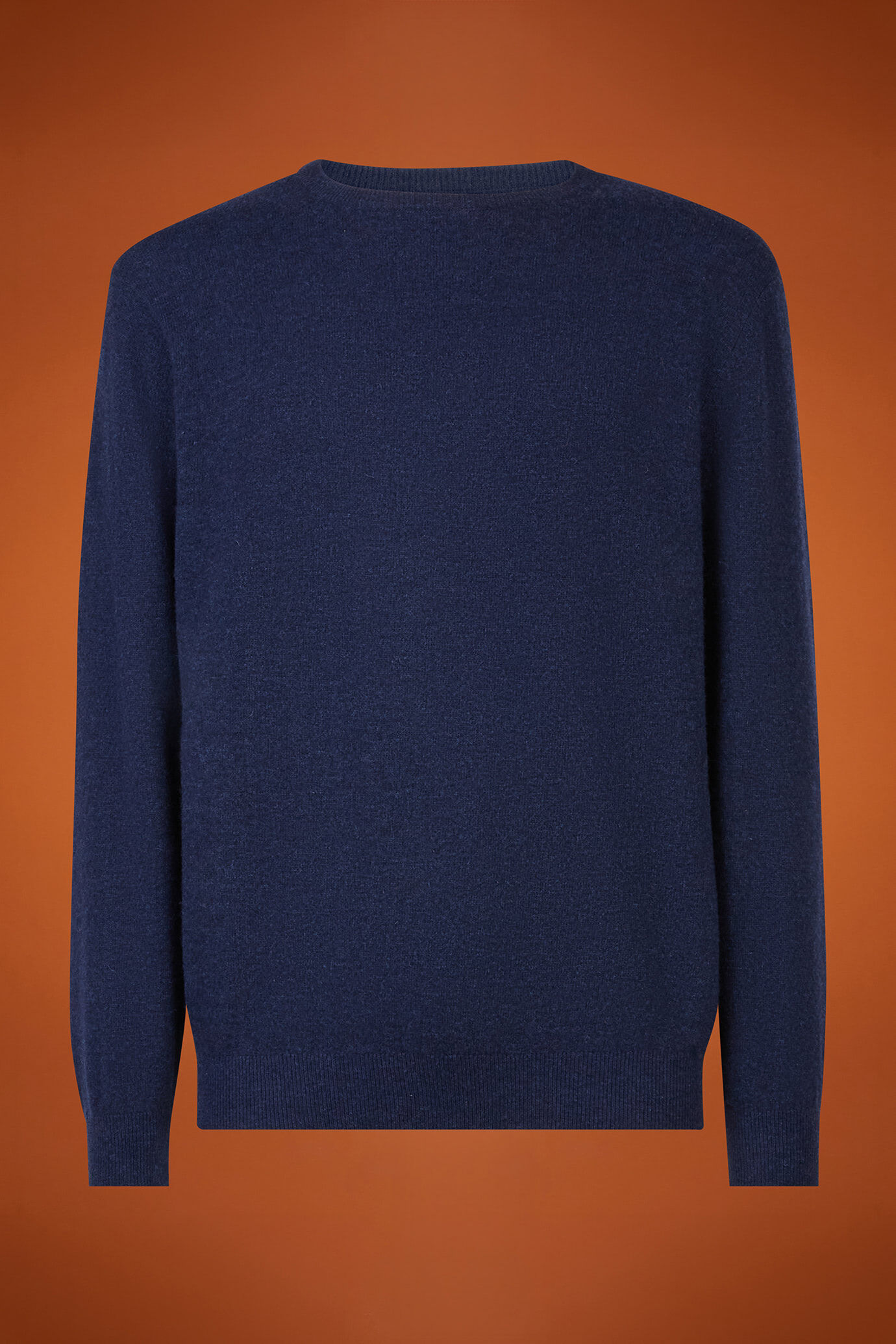 Maglia uomo girocollo misto lana lambswool regular fit image number 4