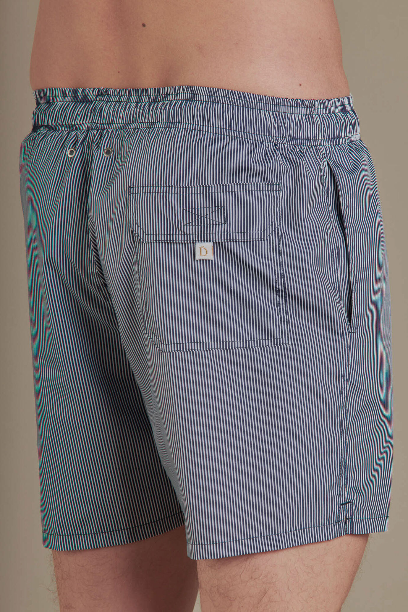 Costume da bagno stampa a righe image number 1