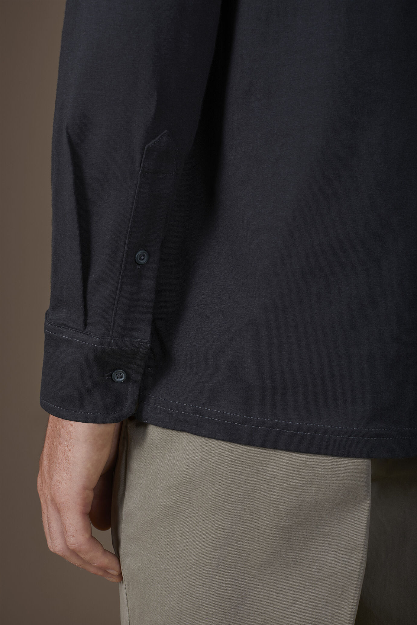 Polo uomo in 100% cotone regular fit image number 3