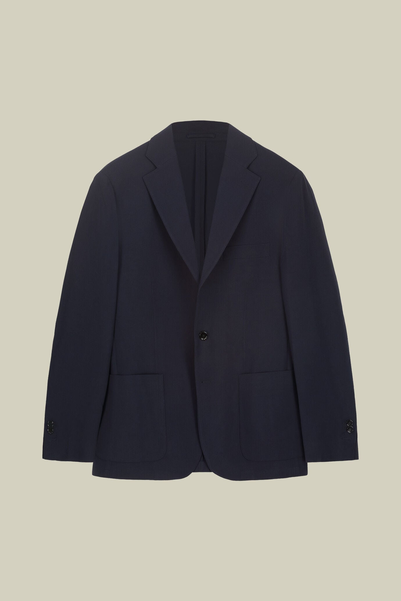 Men&rsquo;s unlined Single-Breasted jersey jacket regular fit