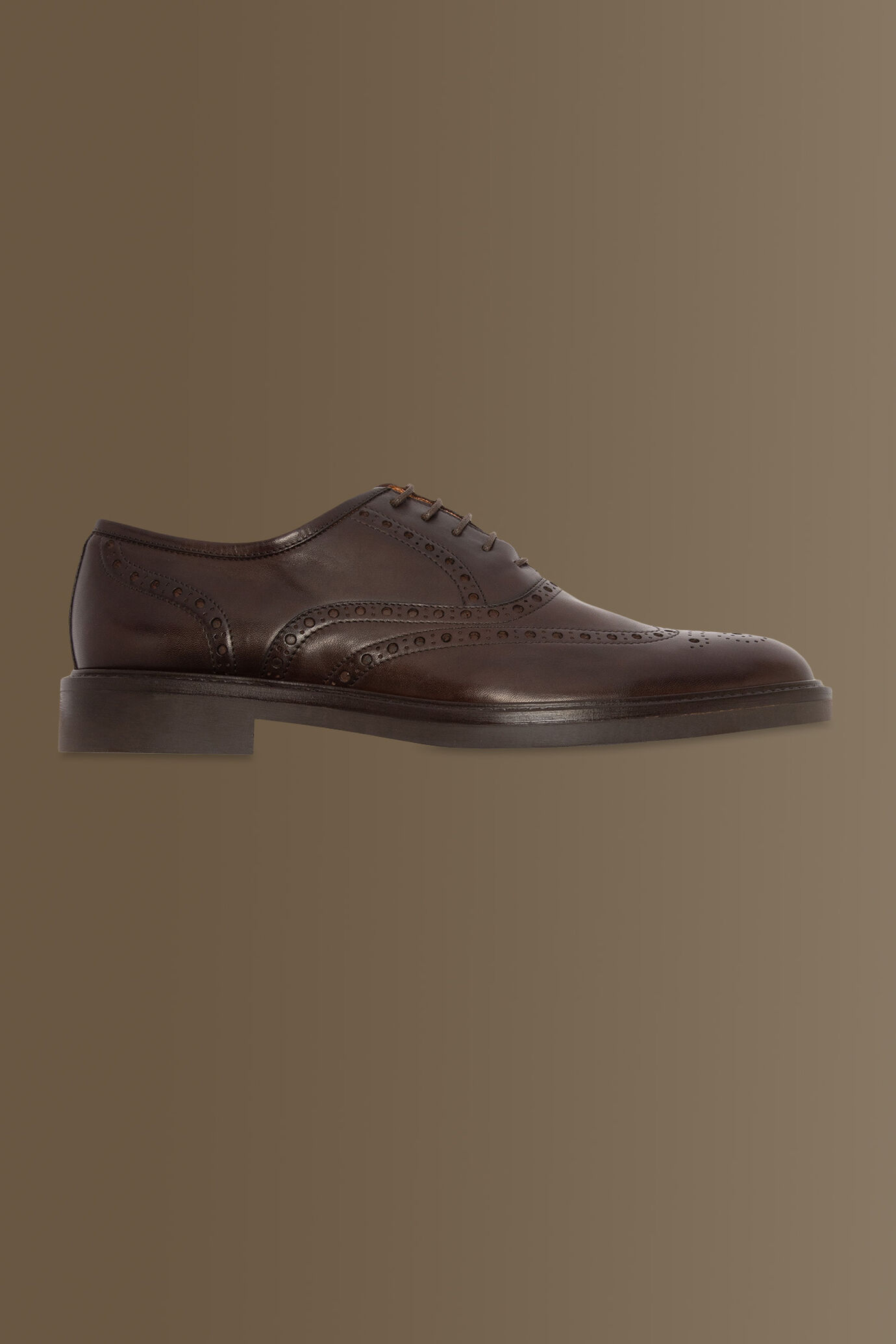 Scarpa uomo oxford Brouge 100% pelle image number 1
