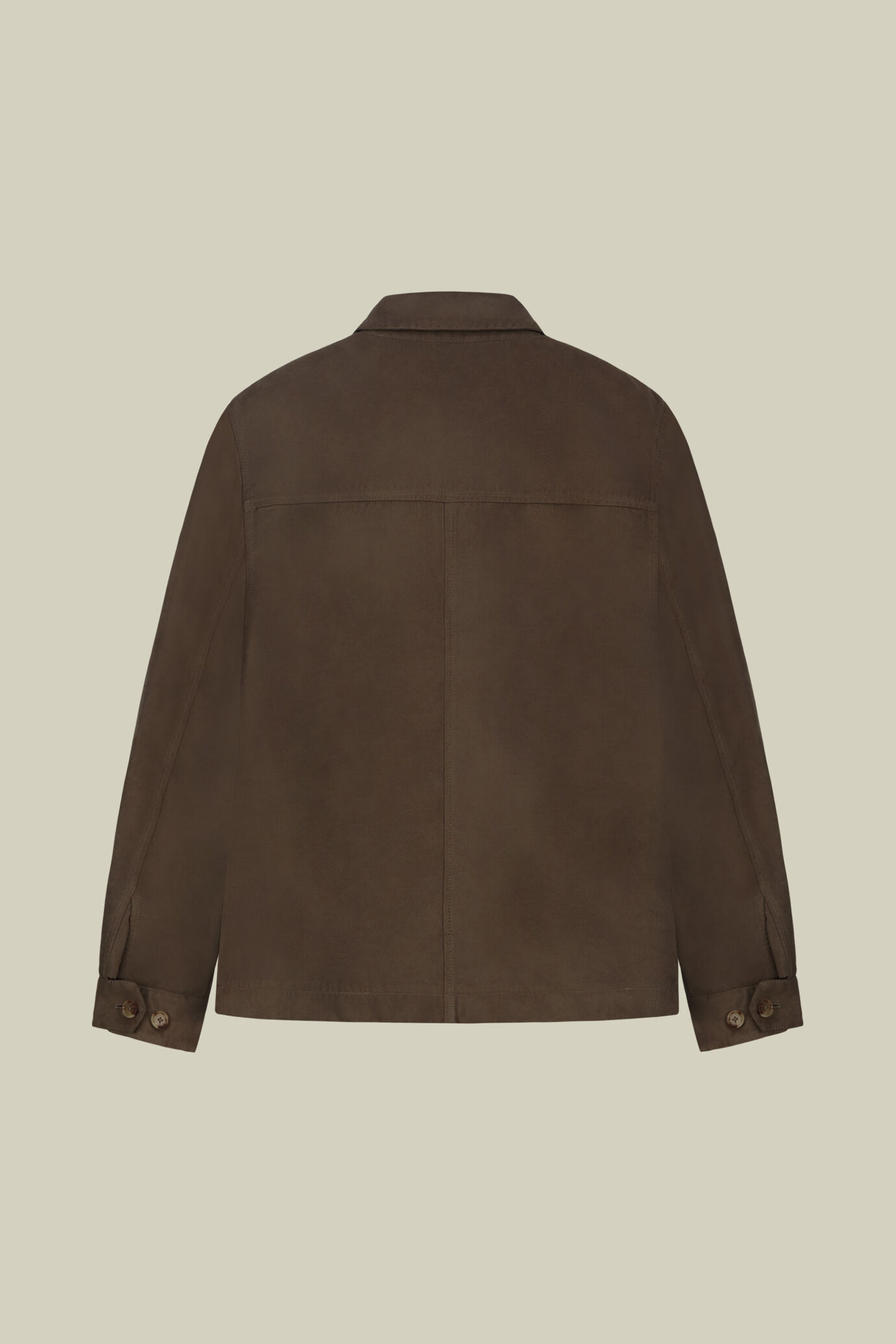 Men&rsquo;s unlined suede-effect jacket regular fit image number 5