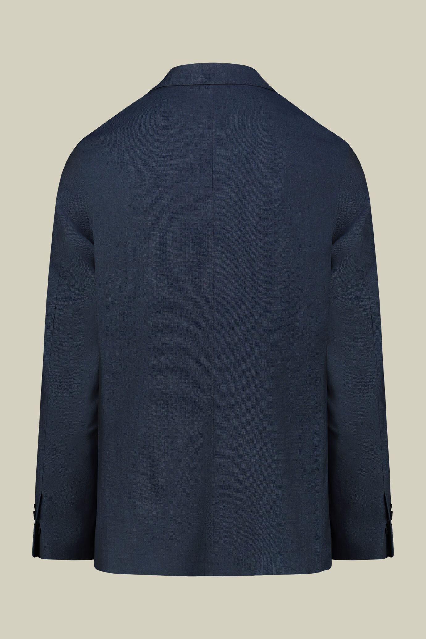 Men's single-breasted regular fit pheasant eye fabric suit image number 5