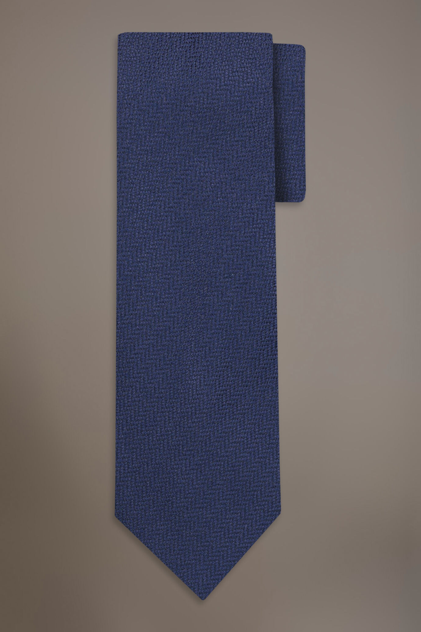 Bamboo blend tie solid colour image number 0