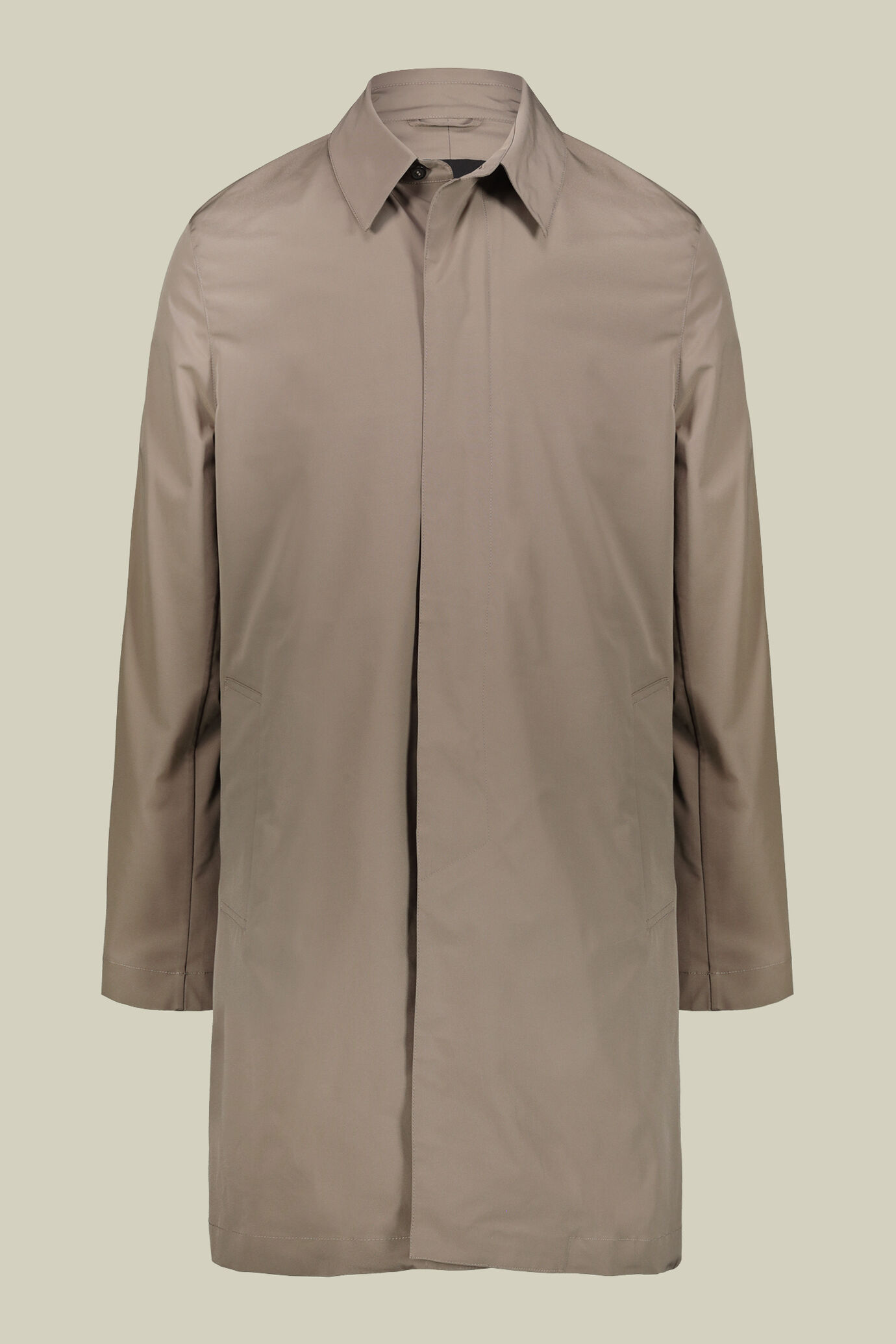 Impermeabile uomo in tessuto leggero regular fit image number 0