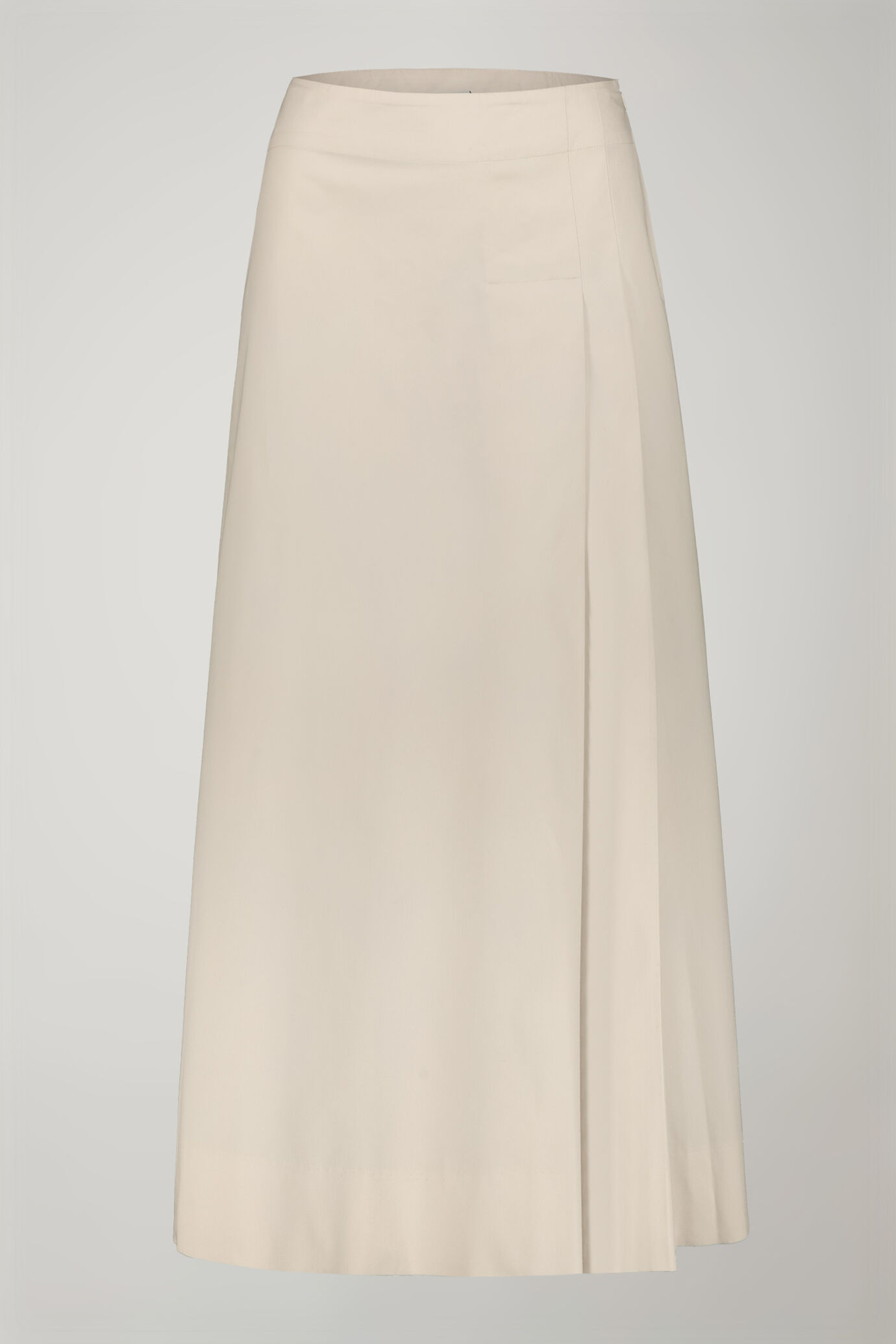 Women’s midi skirt 100% cotton regular fit image number 4