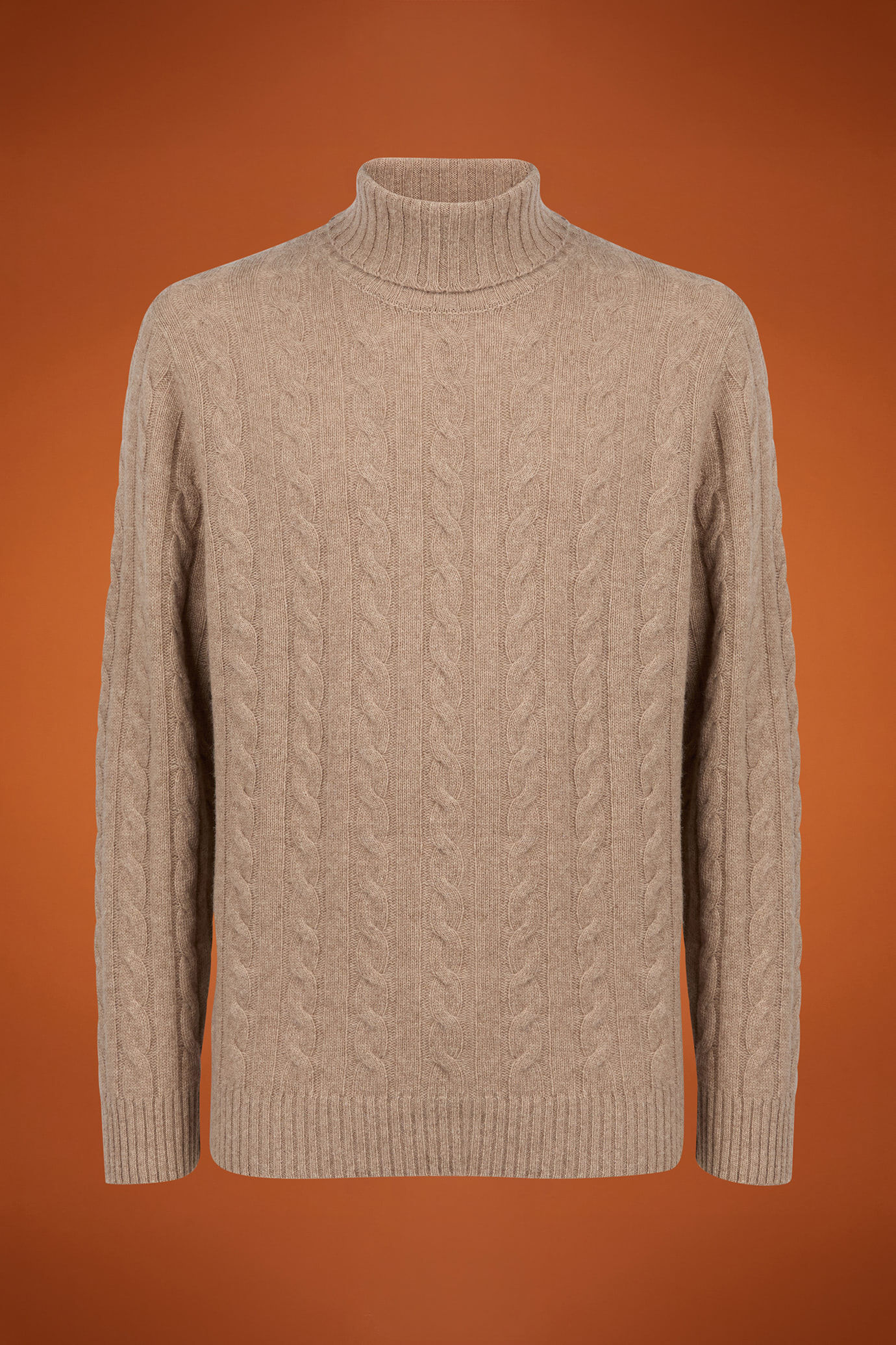 Maglia uomo collo alto misto lana lambswool regular fit image number 4