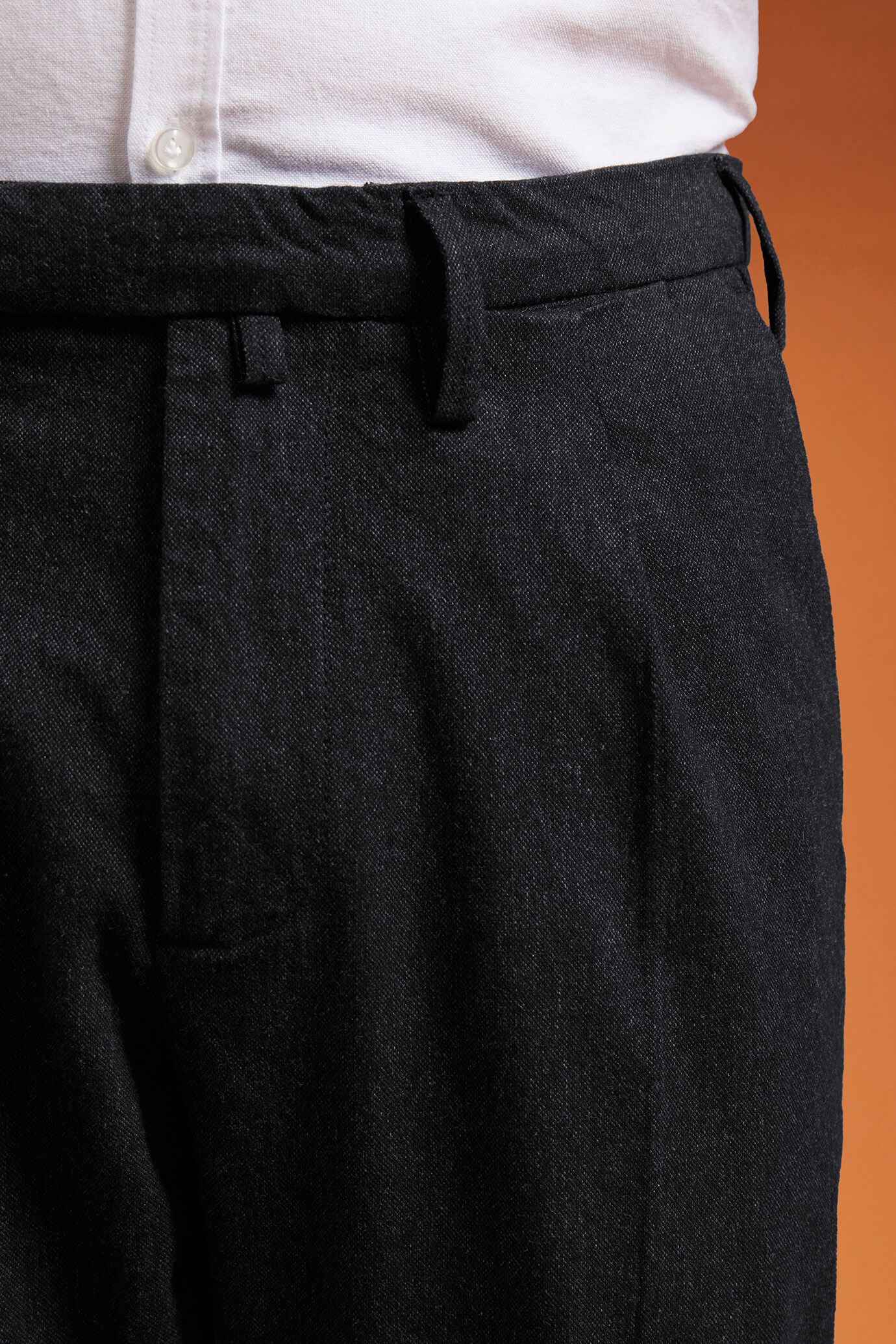 Klassische Herrenhose mit Grisaille-Konstruktion in normaler Passform image number 3