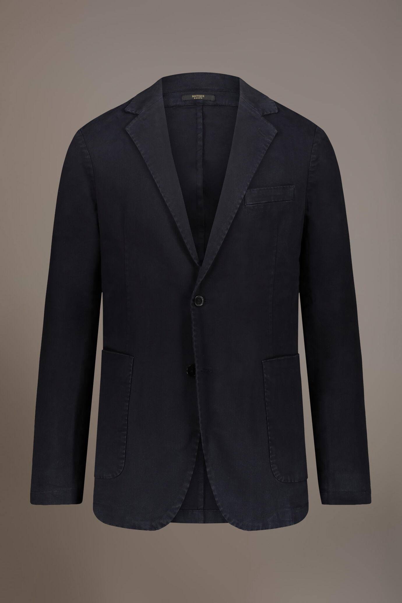 Single-breasted jacket with patch pocket image number 0