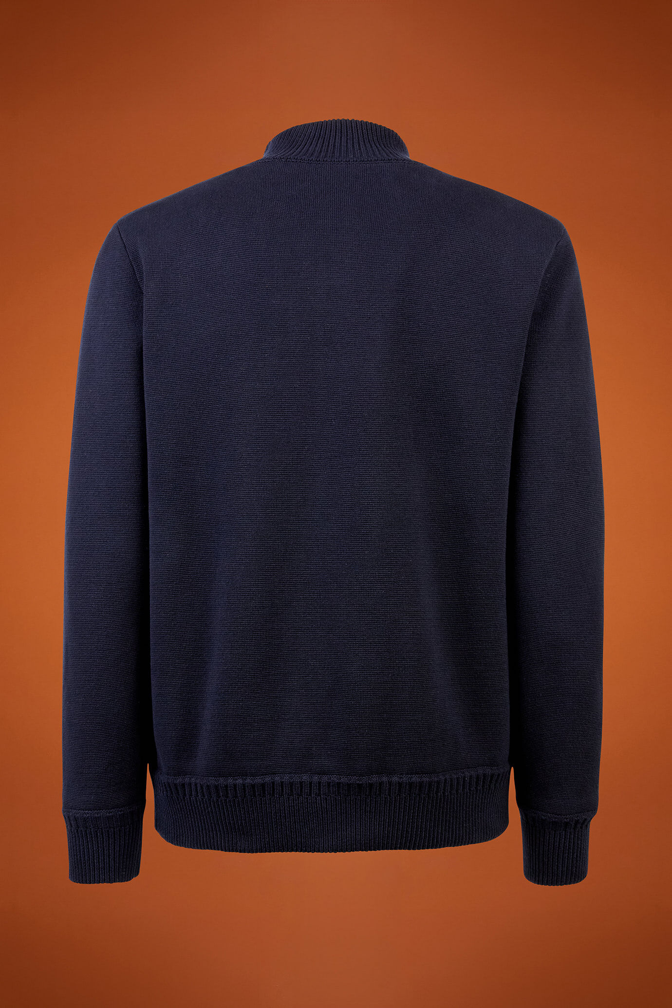 Giacca uomo in maglia di cotone jersey regular fit image number 6