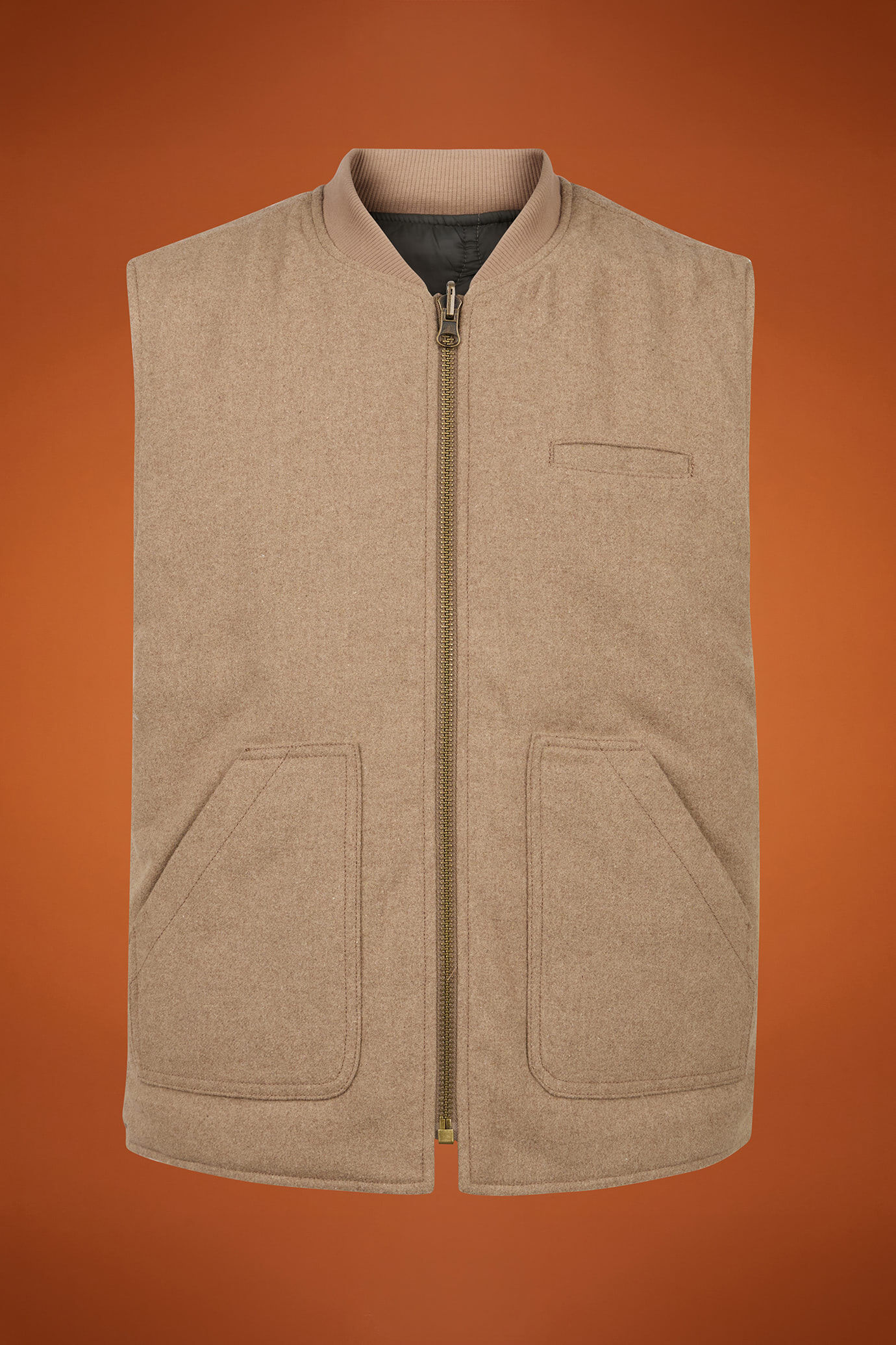 Gilet uomo imbottito reversibile regular fit image number 4