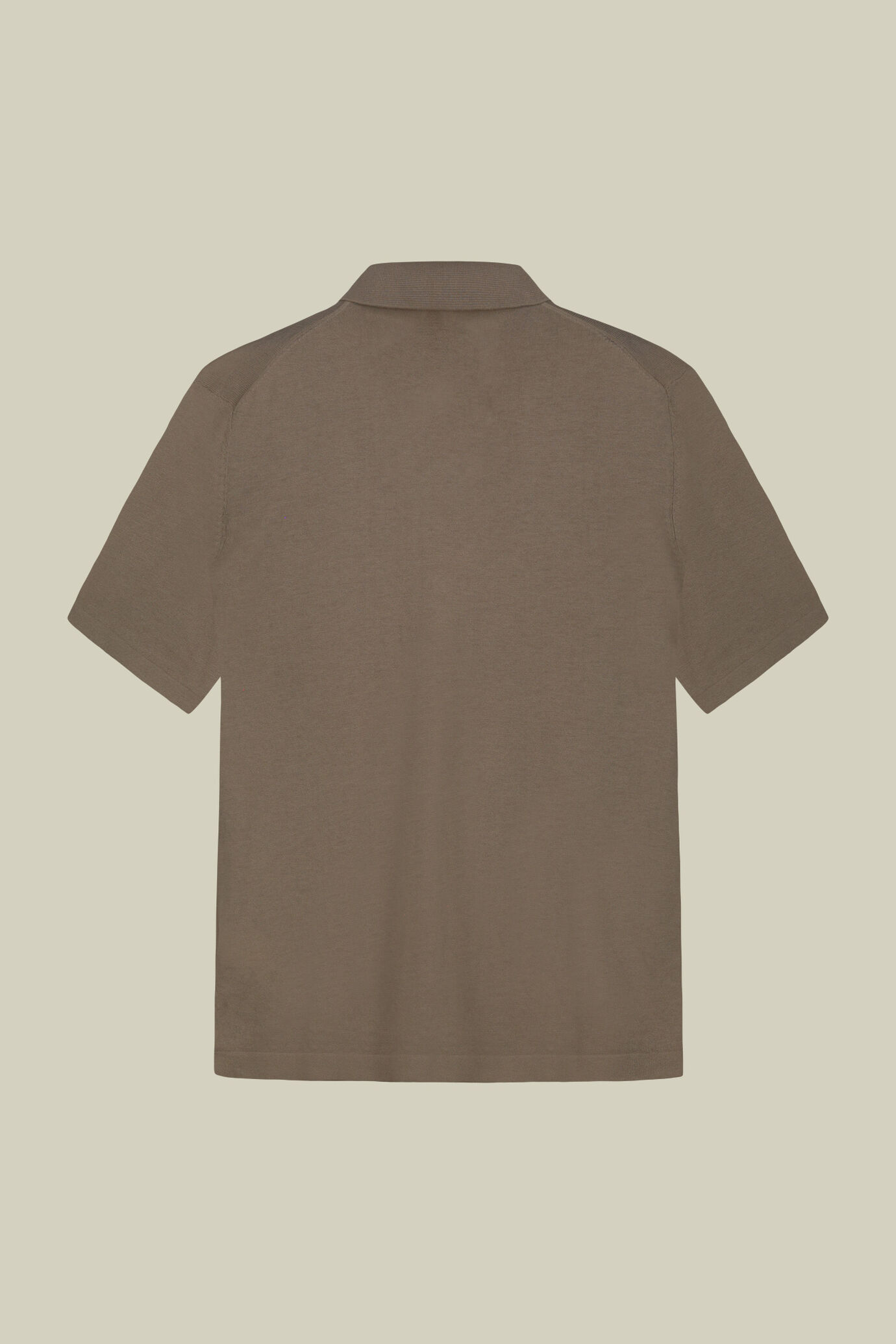 Herren-Polohemd aus 100 % Baumwolle mit Derbykragen
