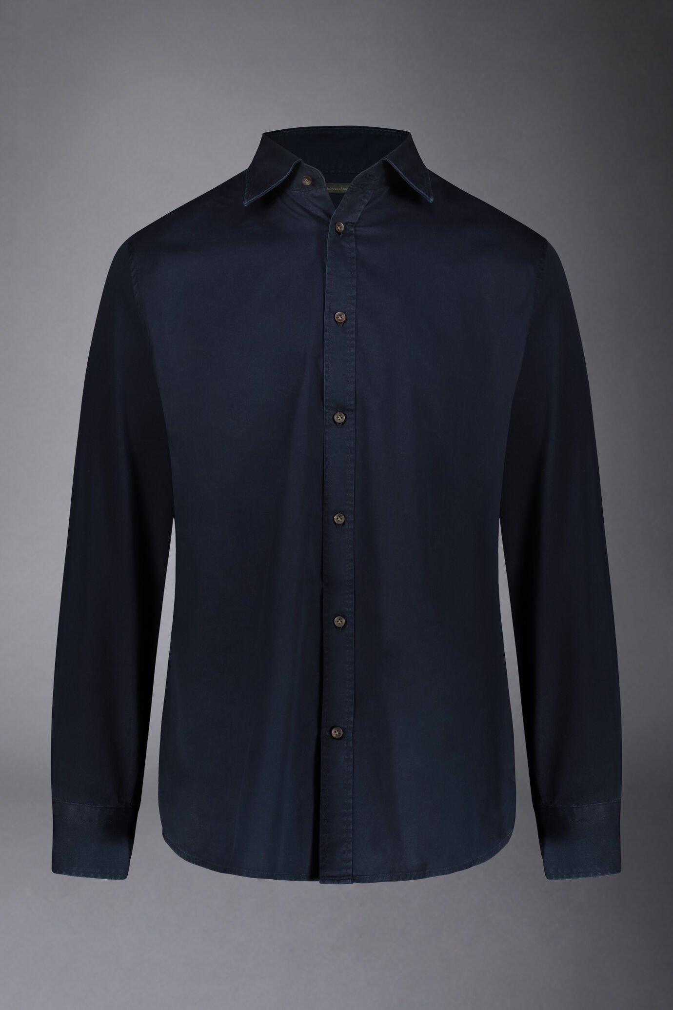 Chemise décontractée col français coupe confortable tissu gabardine image number 4