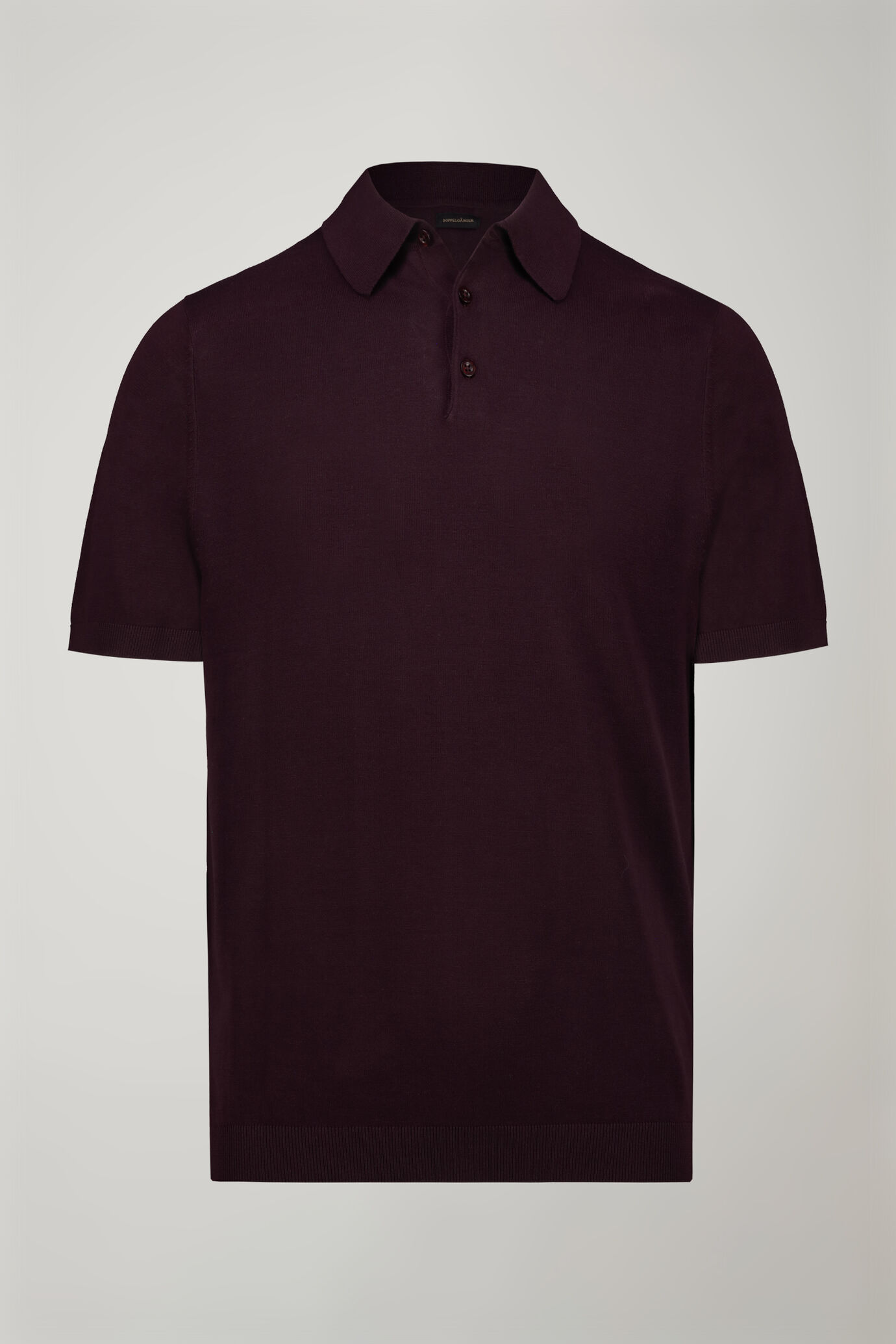 Polo in maglia uomo 100% cotone con manica corta regular fit image number 4