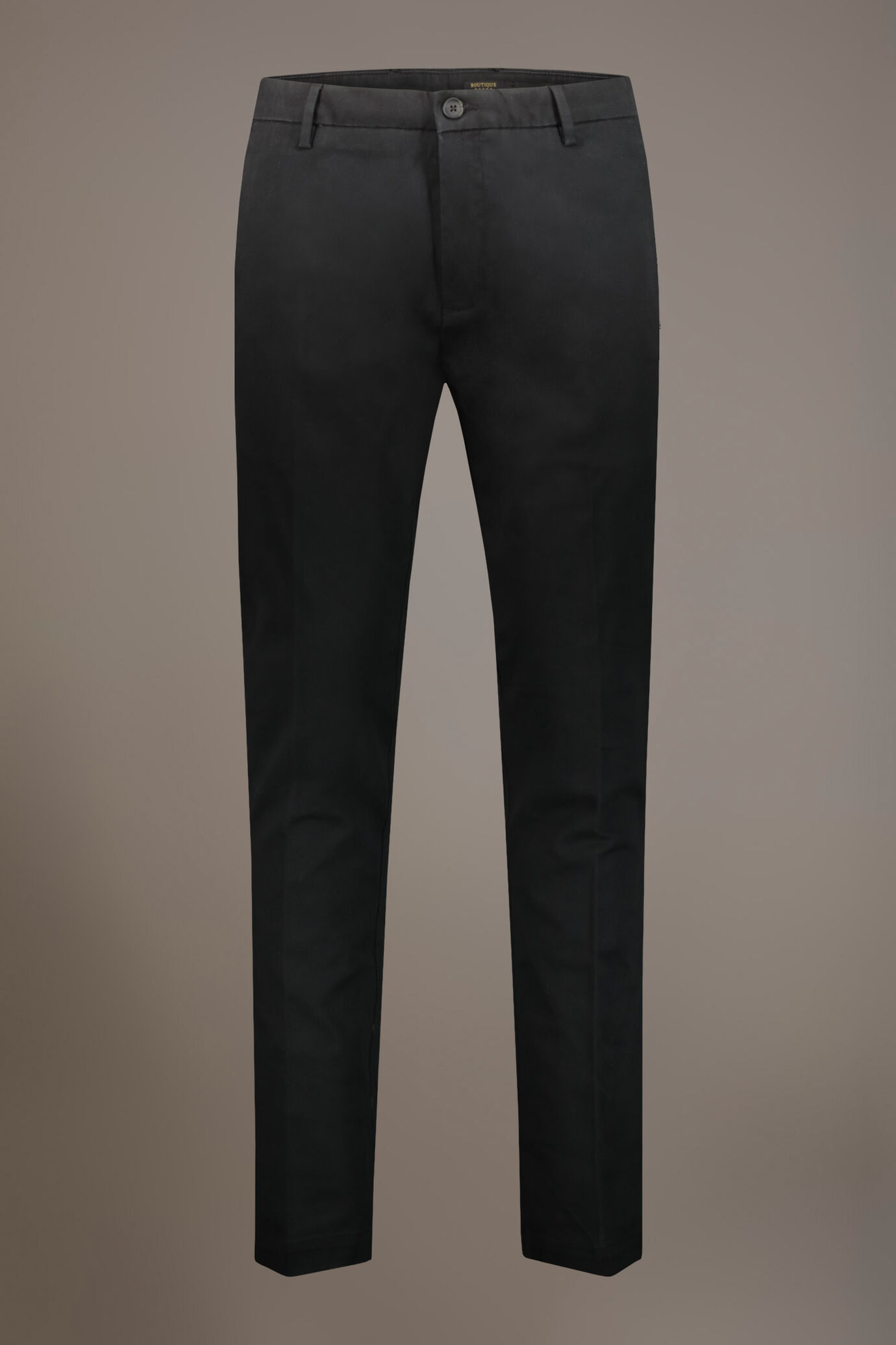 Pantalone chino classico regular fit tessuto twill elasticizzato image number 5